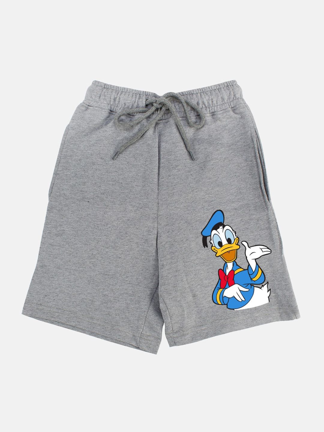 YK Disney Boys Donald Duck Printed Mid-Rise Shorts-picture-16