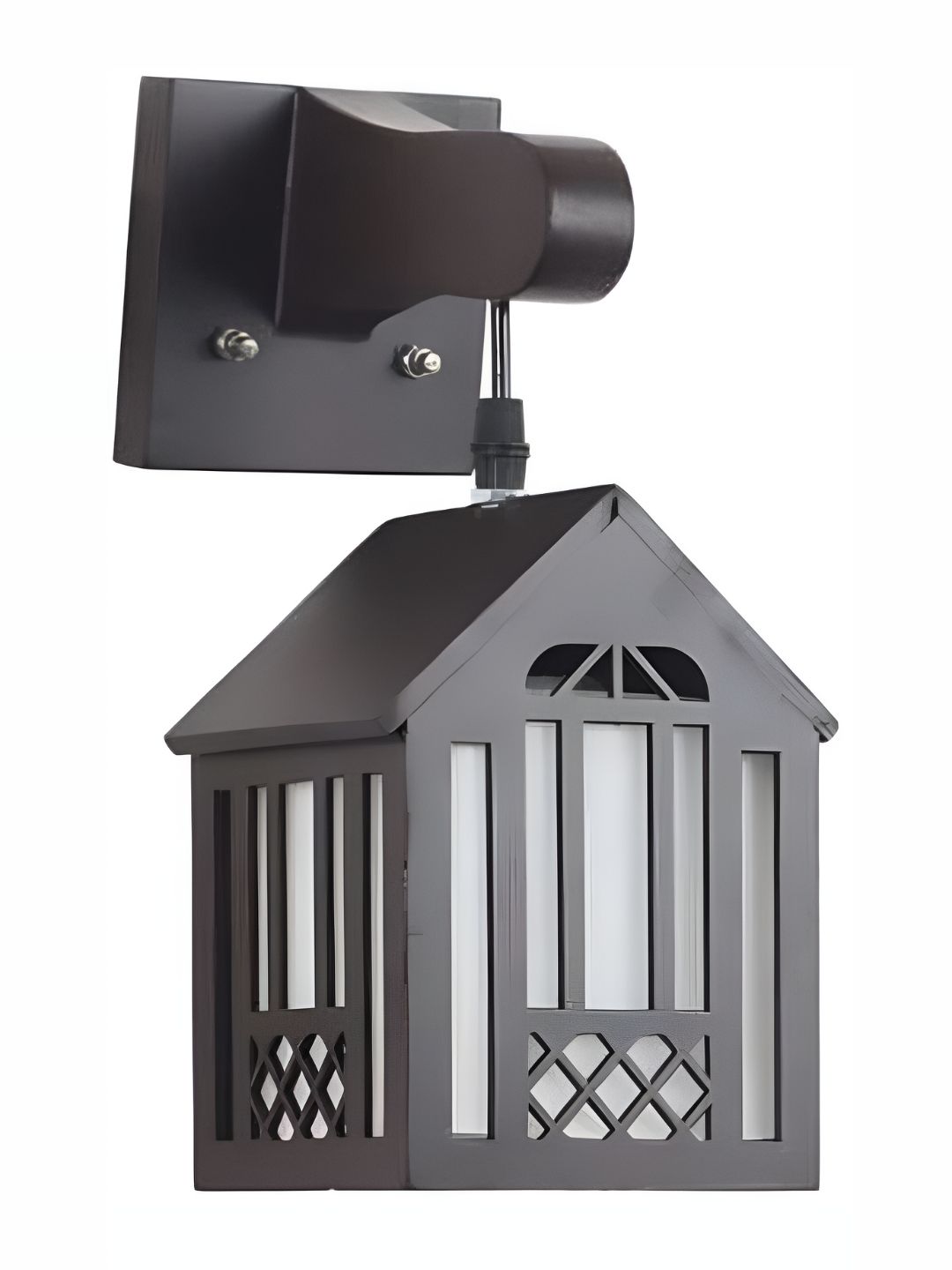 DENICRAAS Brown Printed Wood Contemporary Abstract Shaped Shaped Wall Lamp-picture-37