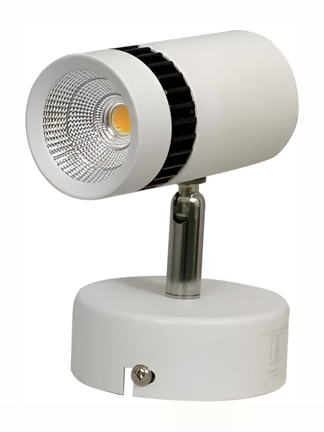 DENICRAAS White & Black Textured Metal Contemporary Cylinder Shaped Wall Lamp-picture-11