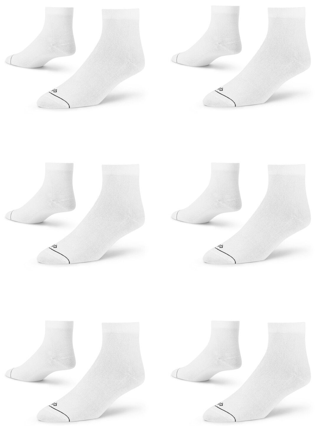 Dynamocks Men Pack Of 6 Ankle Length Socks-image-23