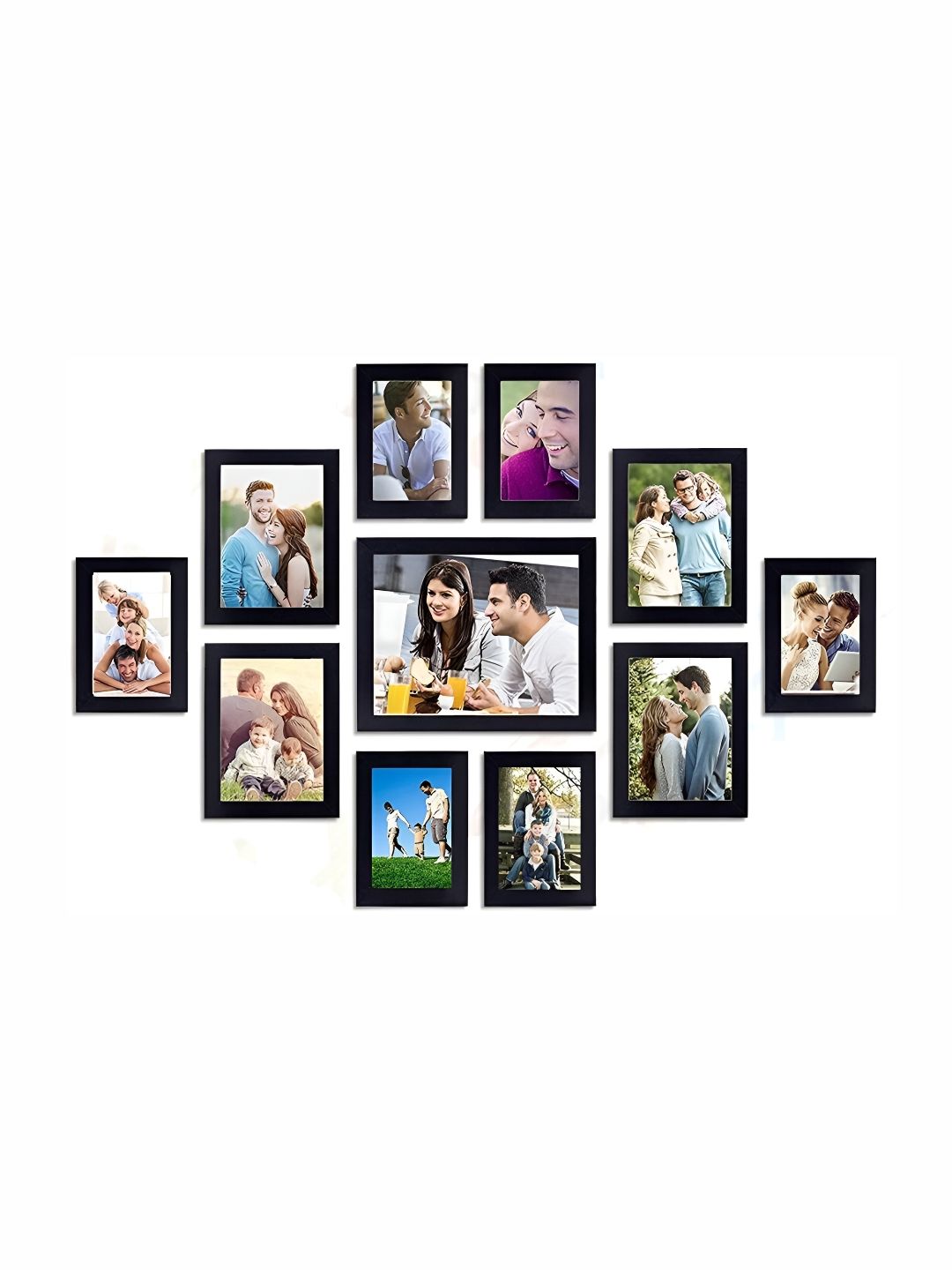 Stuthi Arts Black 8 to 12 Pieces Wood Wall Photo Frames-picture-28