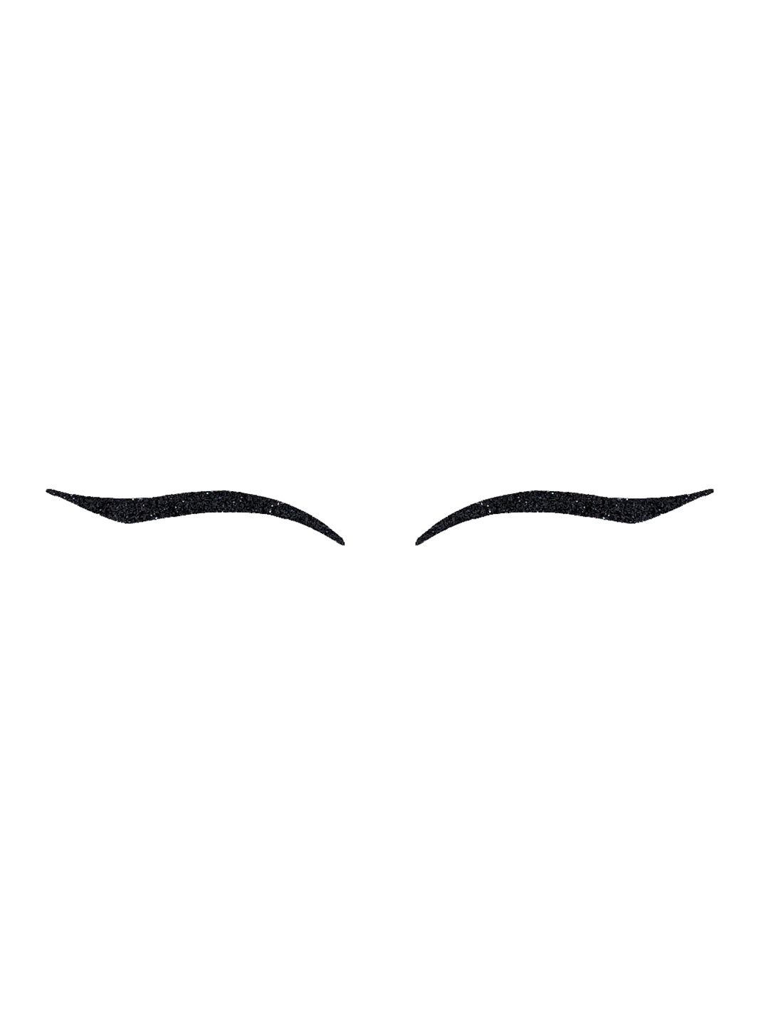 Comet Busters Glitter Eyeliner Sticker - Black-picture-5