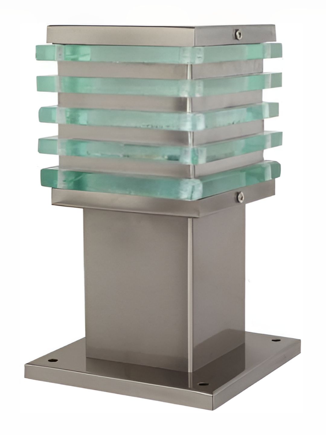 DENICRAAS Grey & Green Textured Gate Light Outdoor Lamp-picture-19