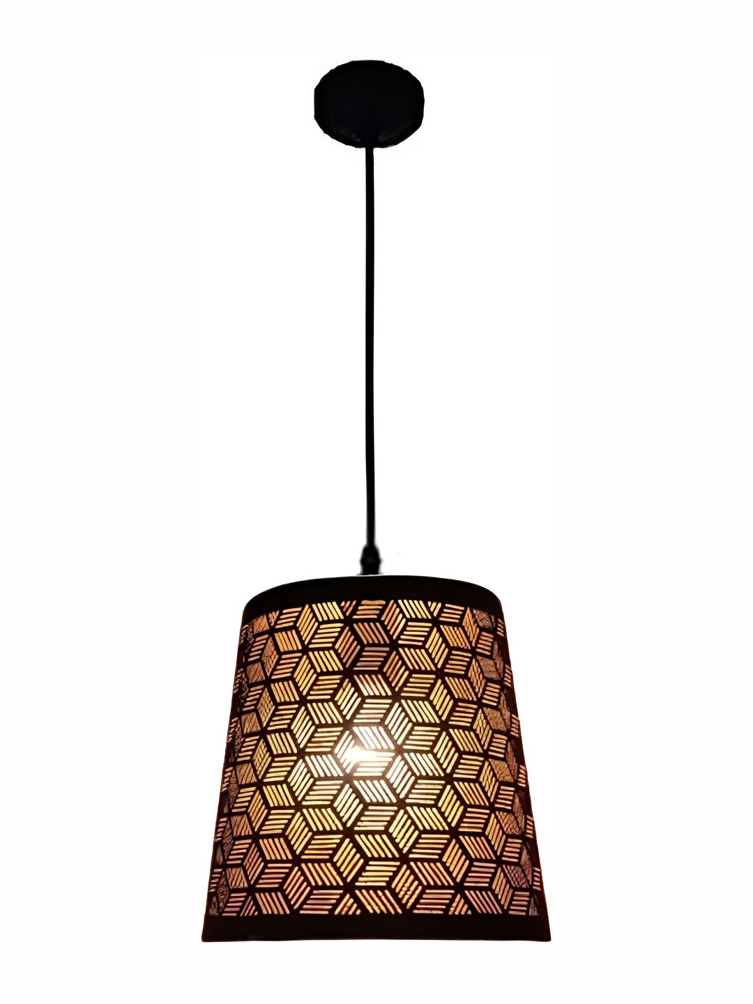 DENICRAAS Black Textured Hanging Ceiling Lamp-picture-33