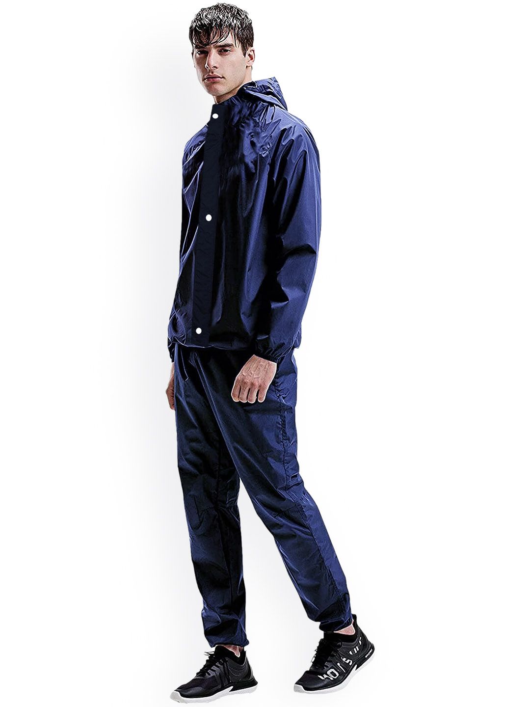 CAMISON Hooded Waterproof Rain Jacket