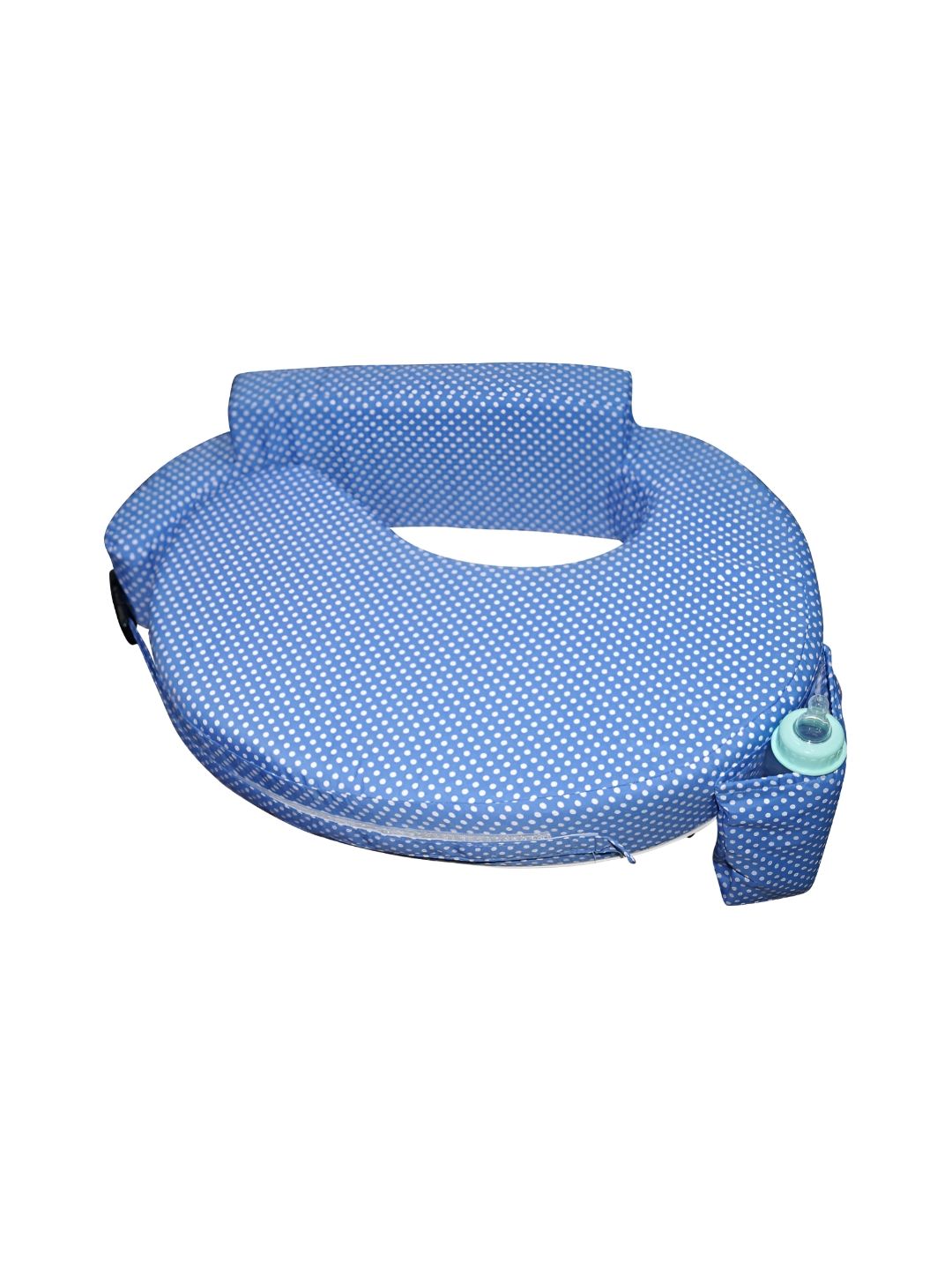 OSCAR HOME Blue Fibre Filled Cotton Ultra Soft Baby Pillow-picture-10