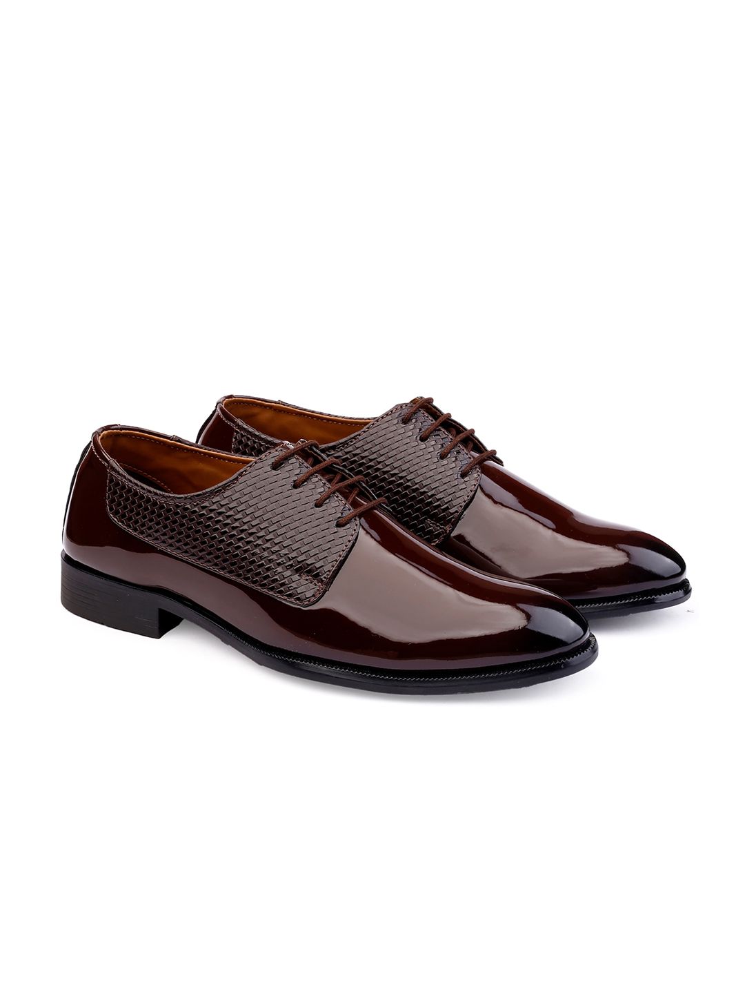 Bxxy Men Round Toe Formal Derby Shoes-picture-24