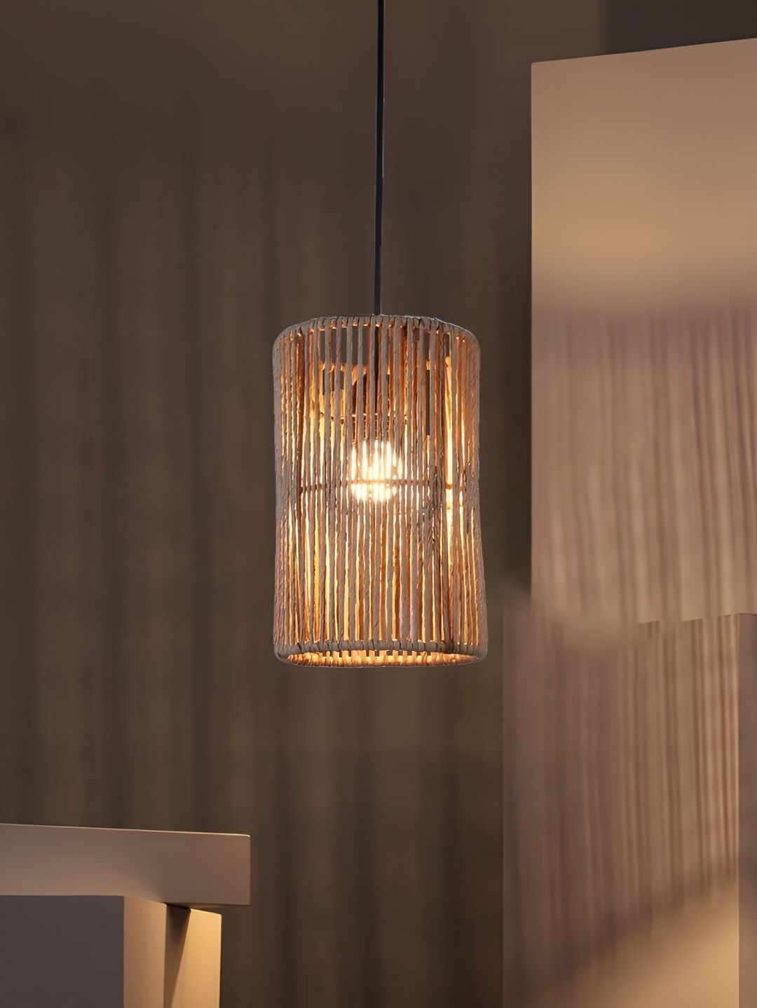 akway Beige Wooden Contemporary Ceiling Lamp-image-49