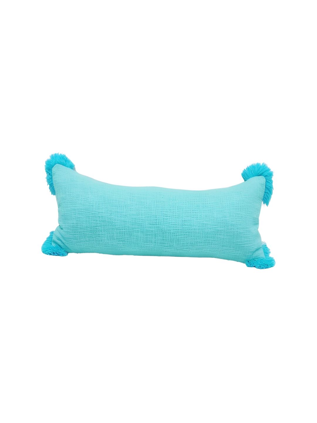 THROWPILLOW Turquoise Blue Embroidered Rectangle Cushion Cover-picture-14