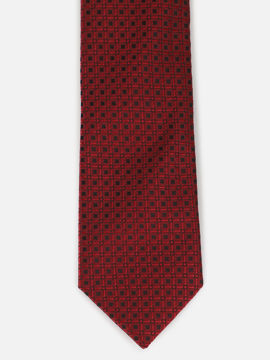 Louis Philippe Men Woven Design Broad Tie-picture-22