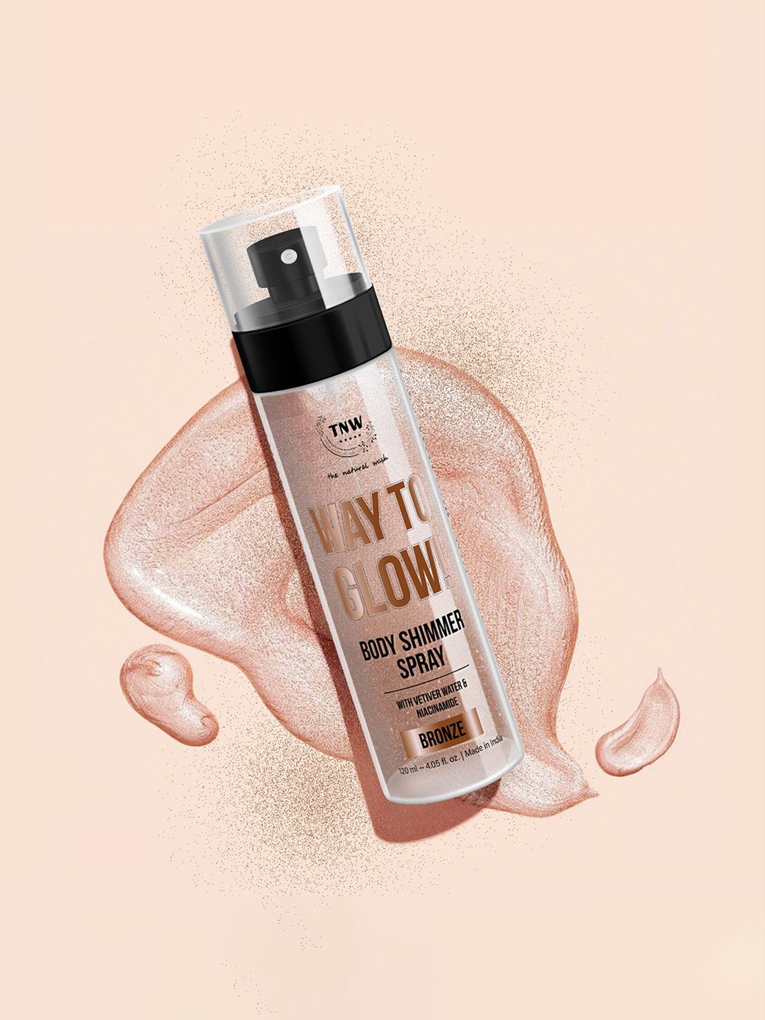 TNW the natural wash Way To Glow Body Shimmer Spray - 120ml-picture-24