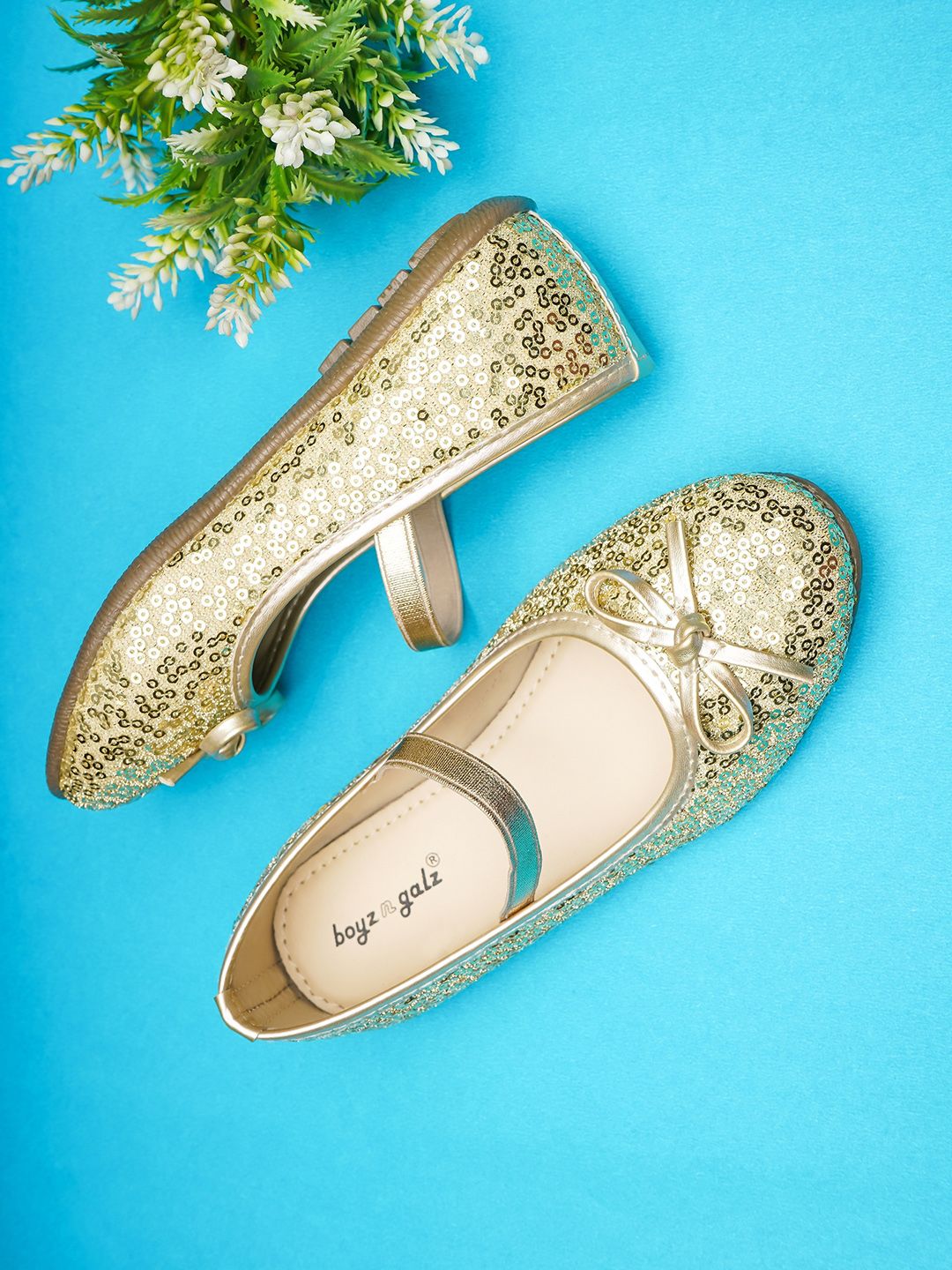 BOYZ N GALZ Girls Embellished Round Toe Ballerinas-picture-40