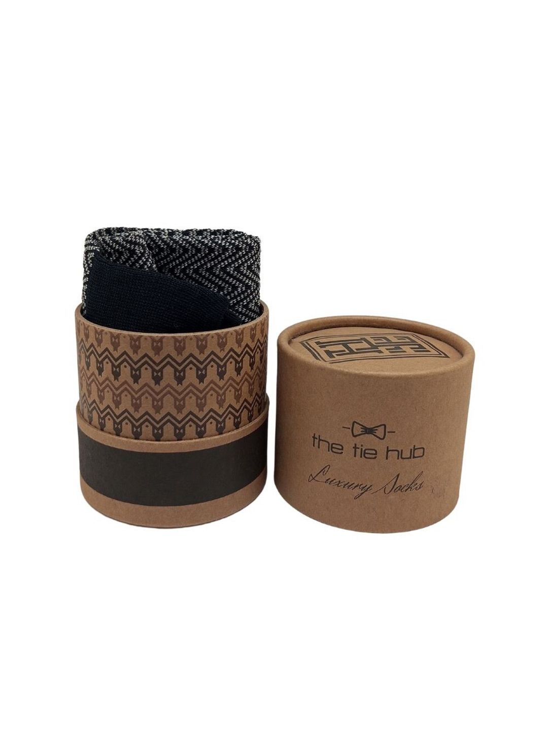 The Tie Hub Men Patterned Cotton Calf Length Socks-picture-50