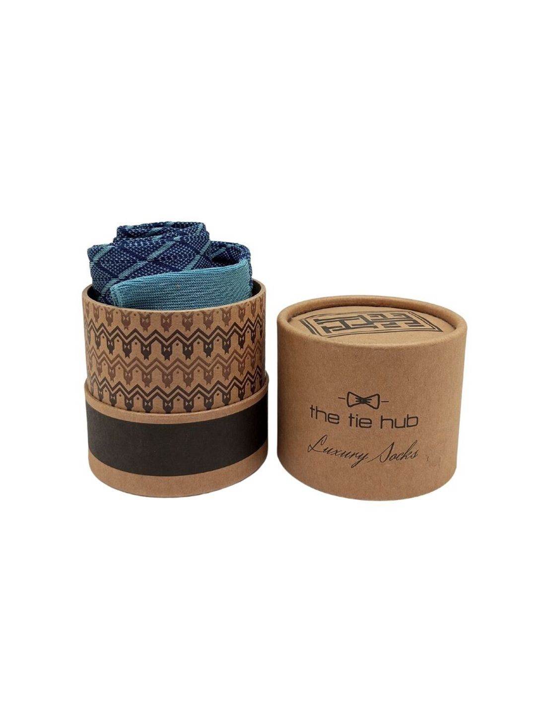 The Tie Hub Men Patterned Cotton Calf Length Socks-picture-39