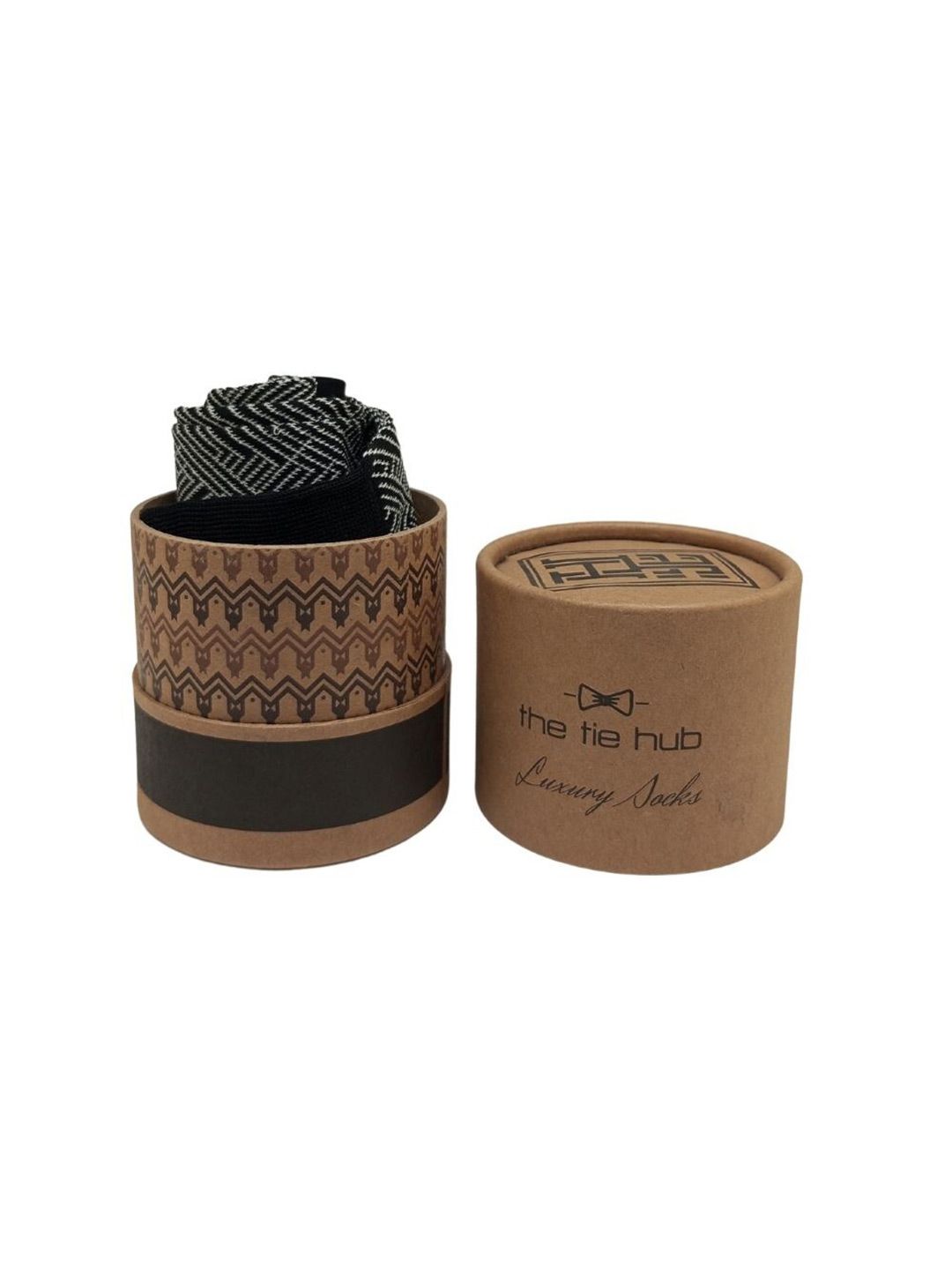 The Tie Hub Men Patterned Cotton Calf Length Socks-image-19