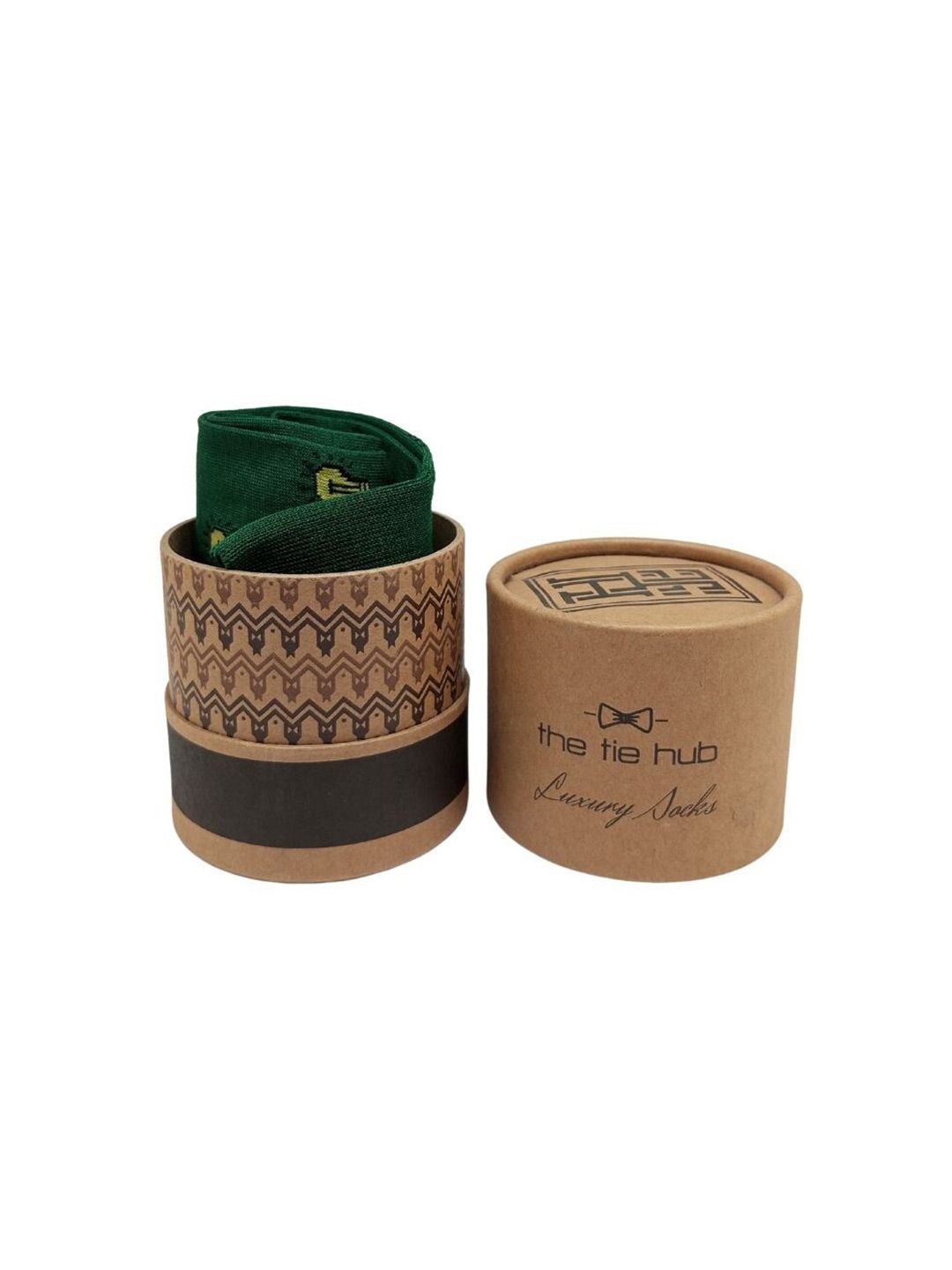The Tie Hub Men Patterned Cotton Calf Length Socks-picture-56