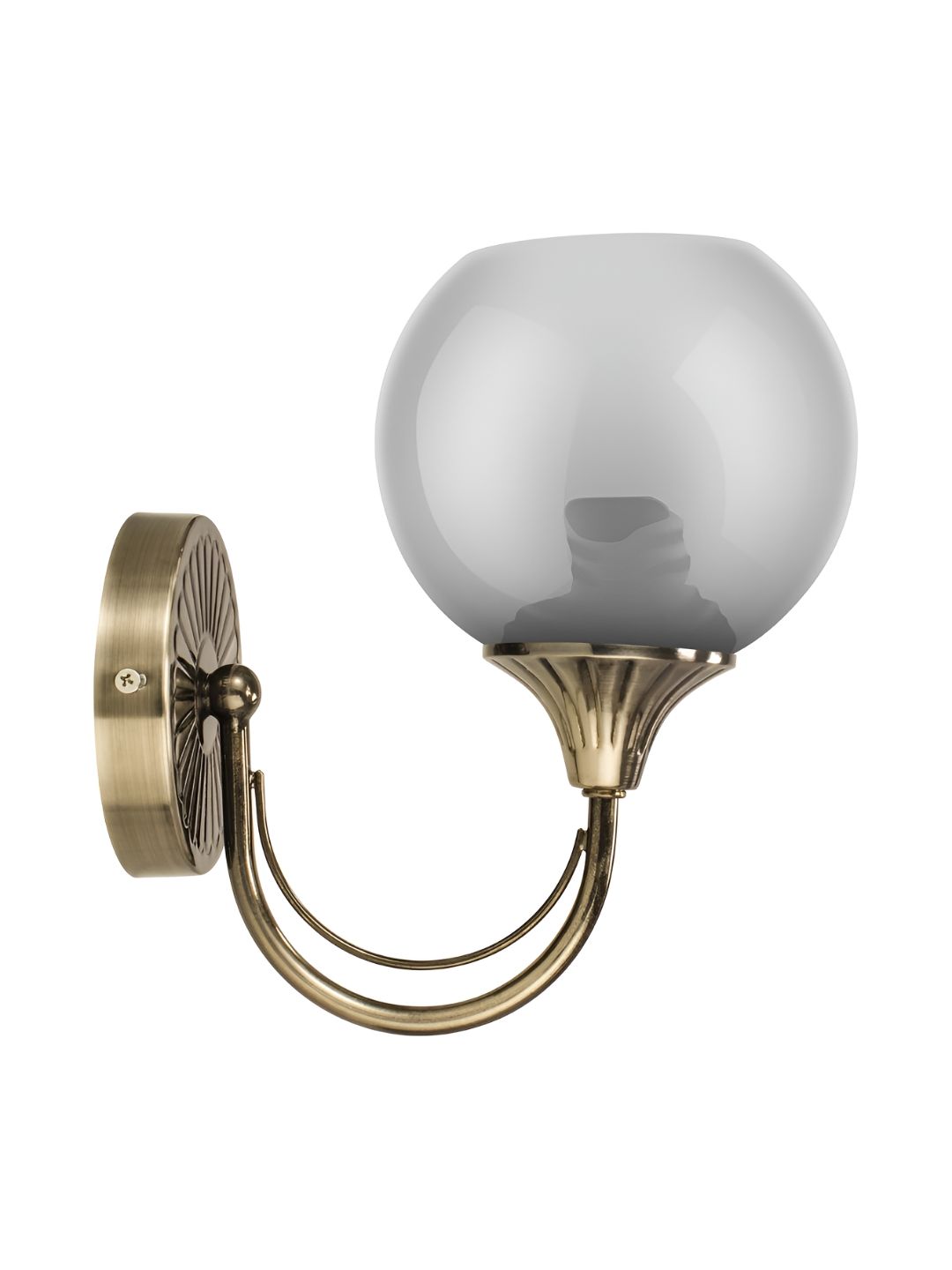 Wipro Silver-Toned & Gold-Toned Aluminium Contemporary Wall Lamp-picture-38