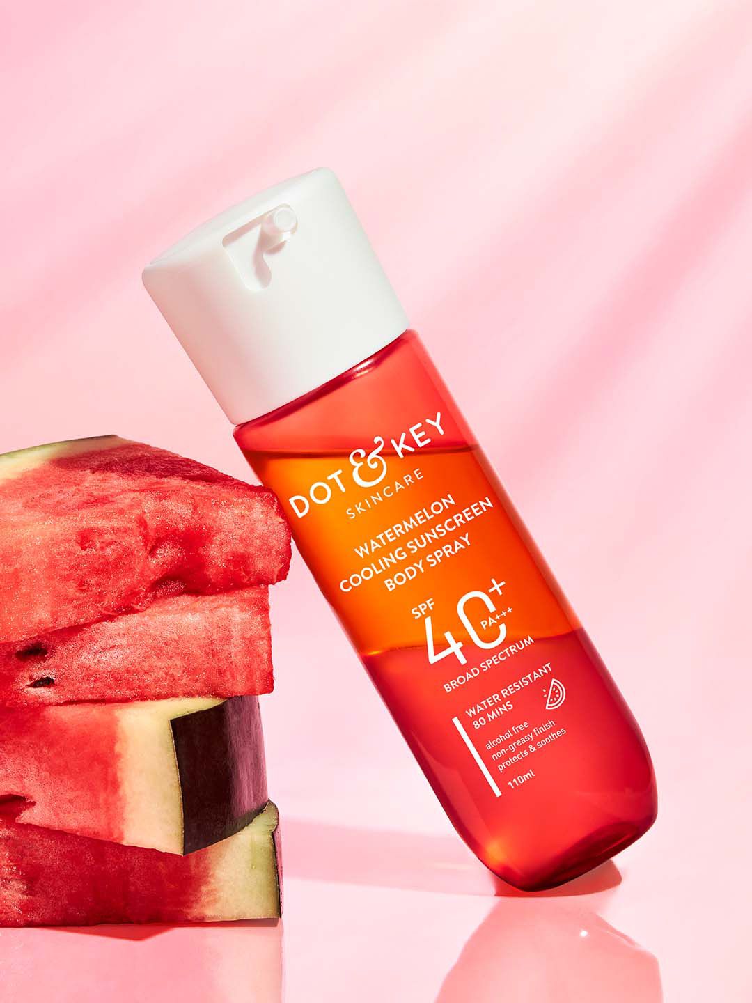 DOT & KEY Watermelon Cooling Sunscreen Body Spray SPF 40+ PA+++ - 110ml-picture-20