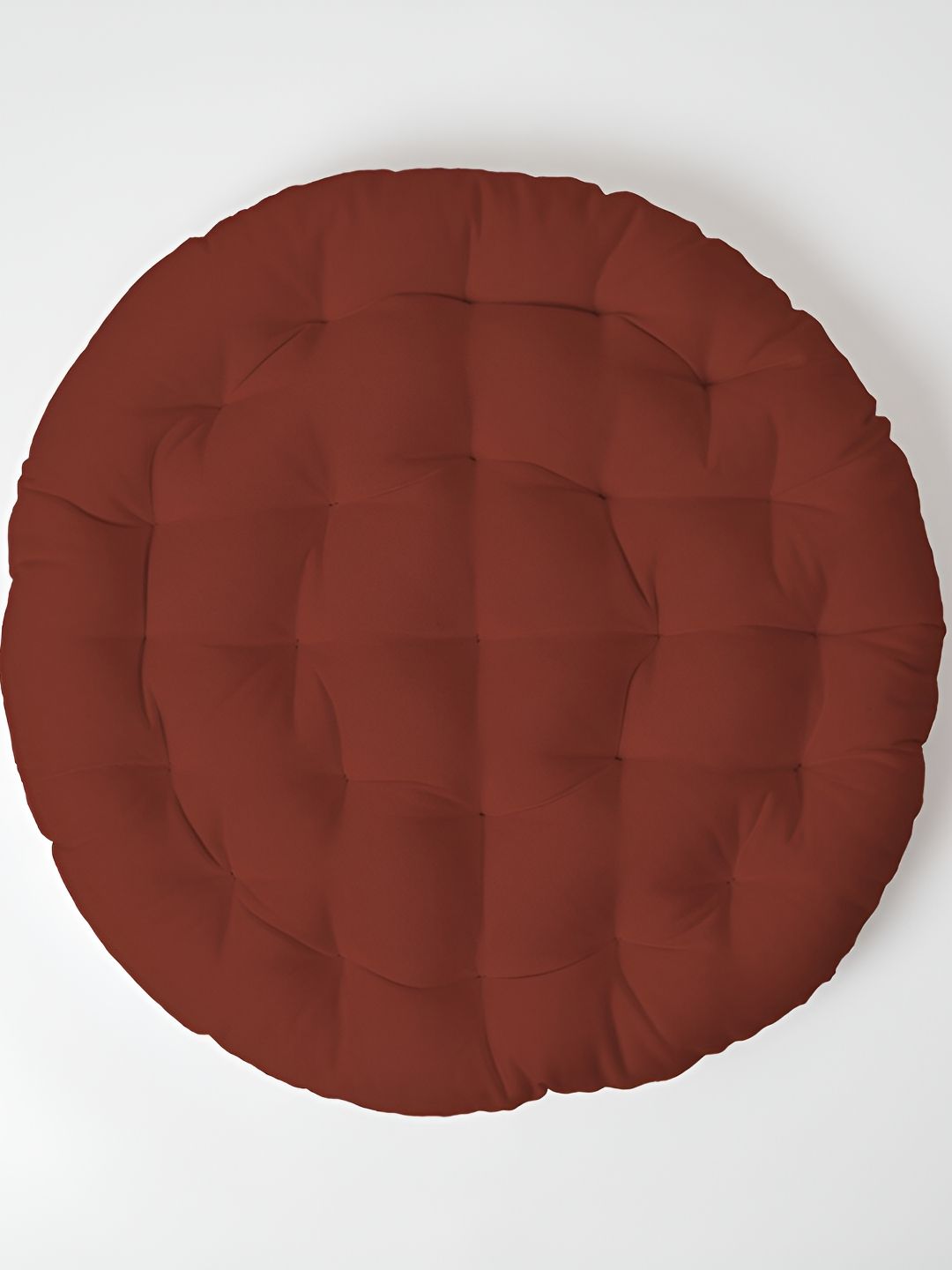 SKANDA FAB Brown Pure Cotton Floor Cushion-picture-55