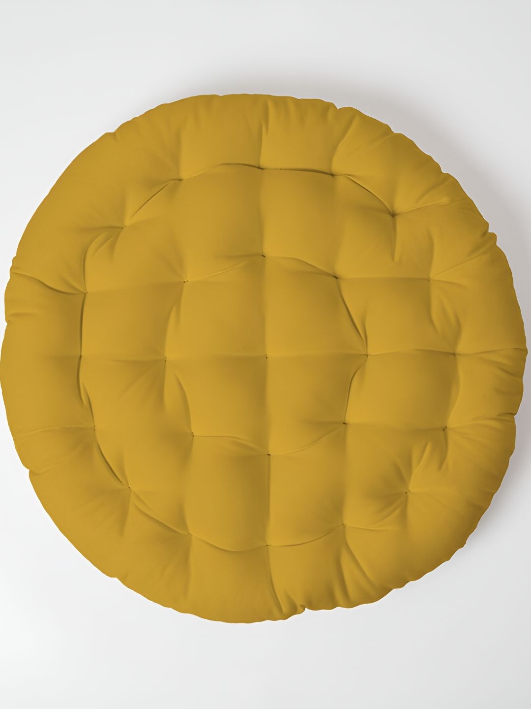 SKANDA FAB Yellow Pure Cotton Floor Cushion-picture-16