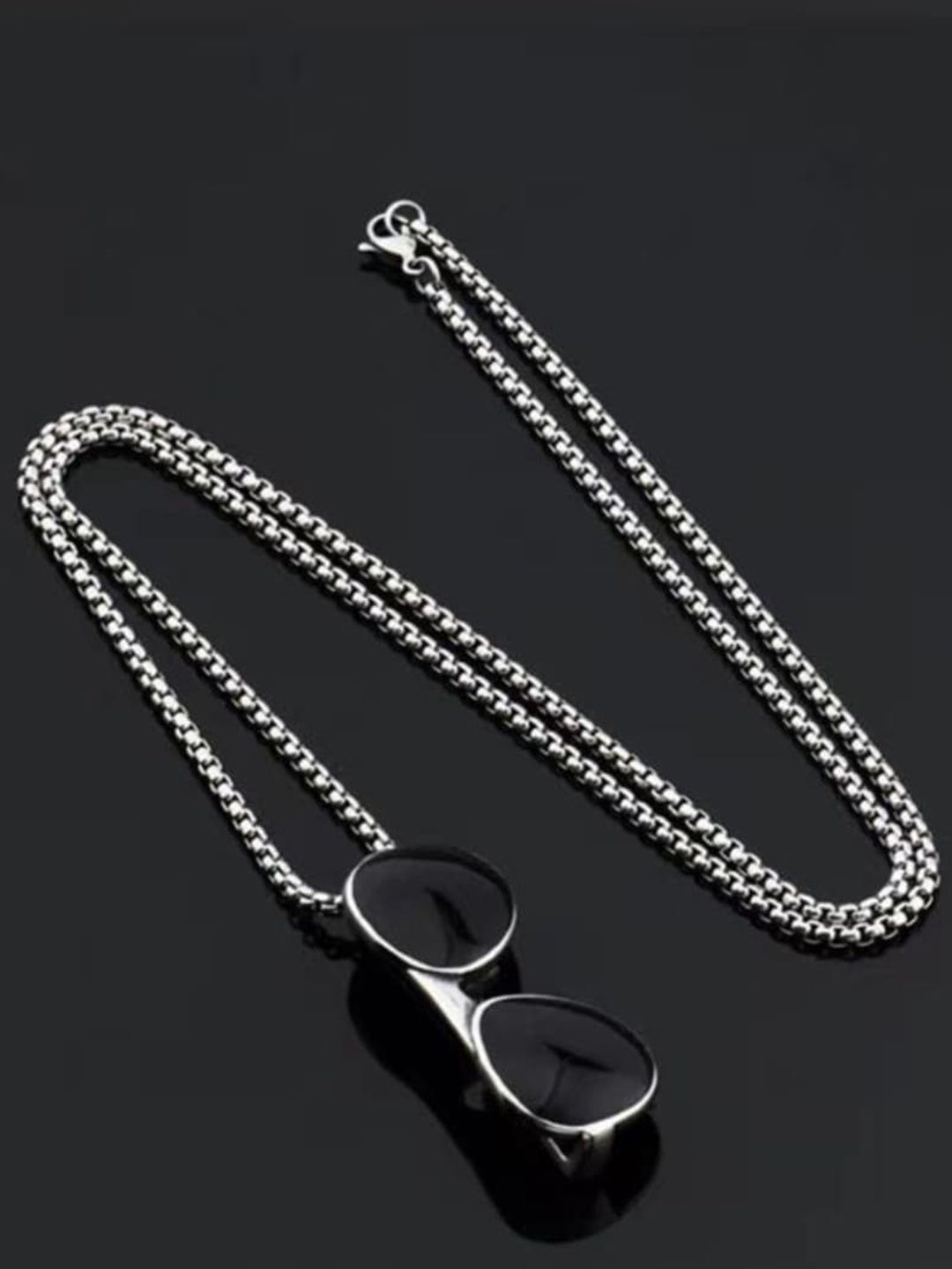 SALTY Men Stainless Steel Pendant with Chains