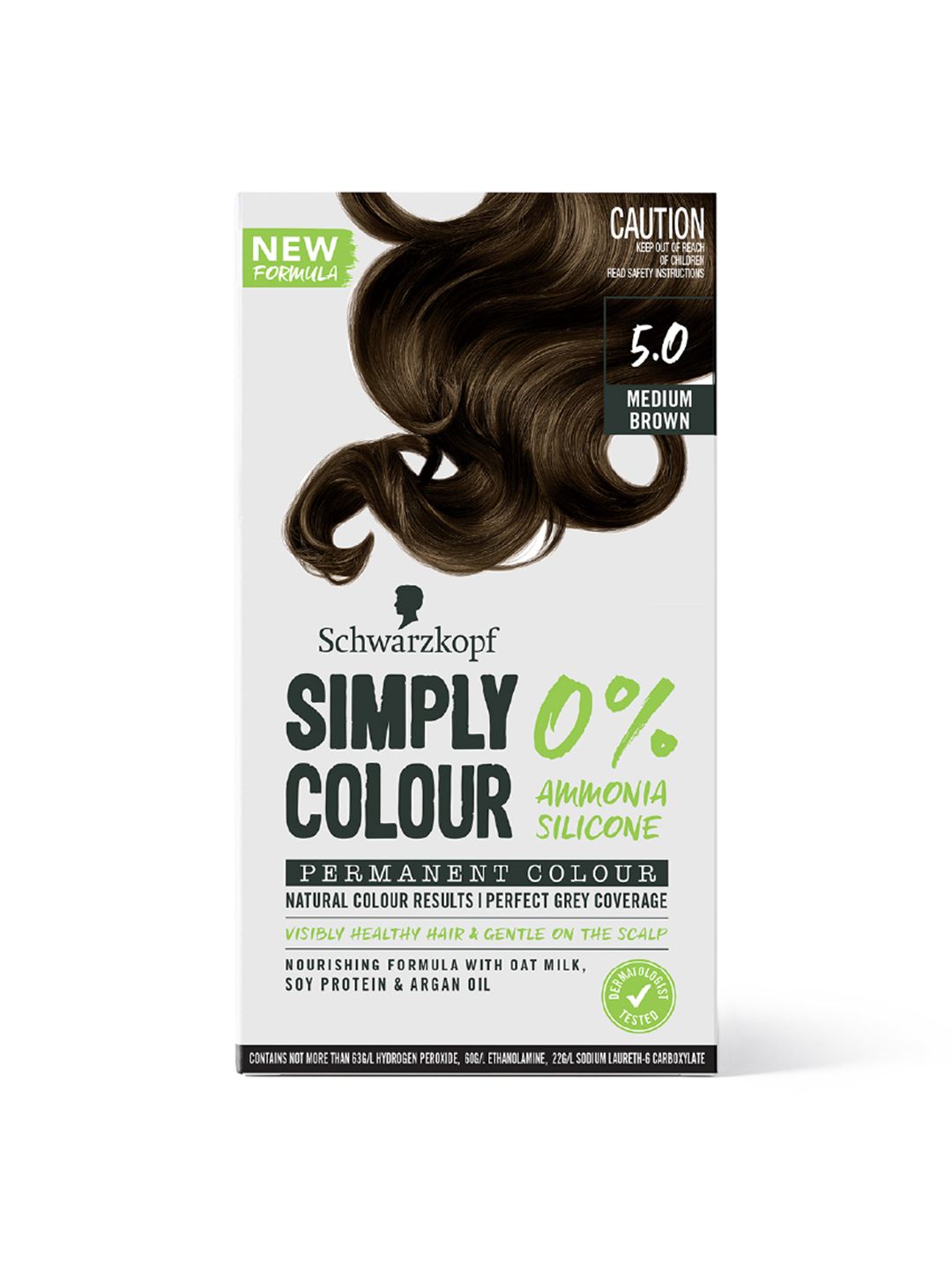 Schwarzkopf Simply Colour Permanent Hair Colour 142.5ml - Truffle Brown 5.00-image-1