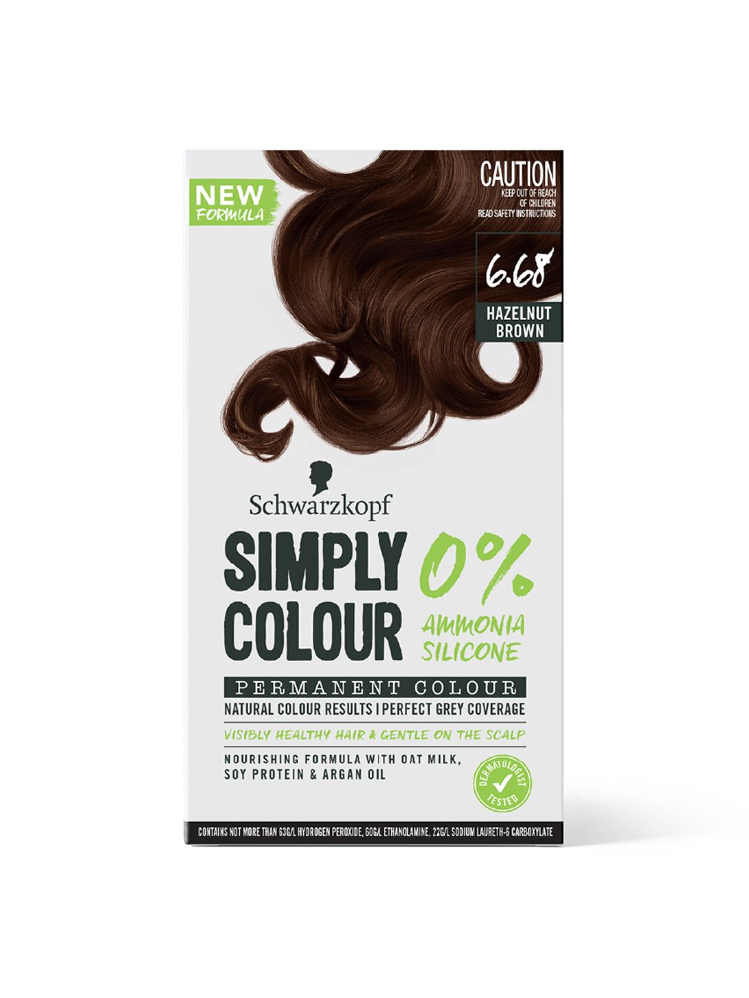 Schwarzkopf Simply Colour Permanent Hair Colour 142.5ml - Hazelnut Brown 6.68-picture-19