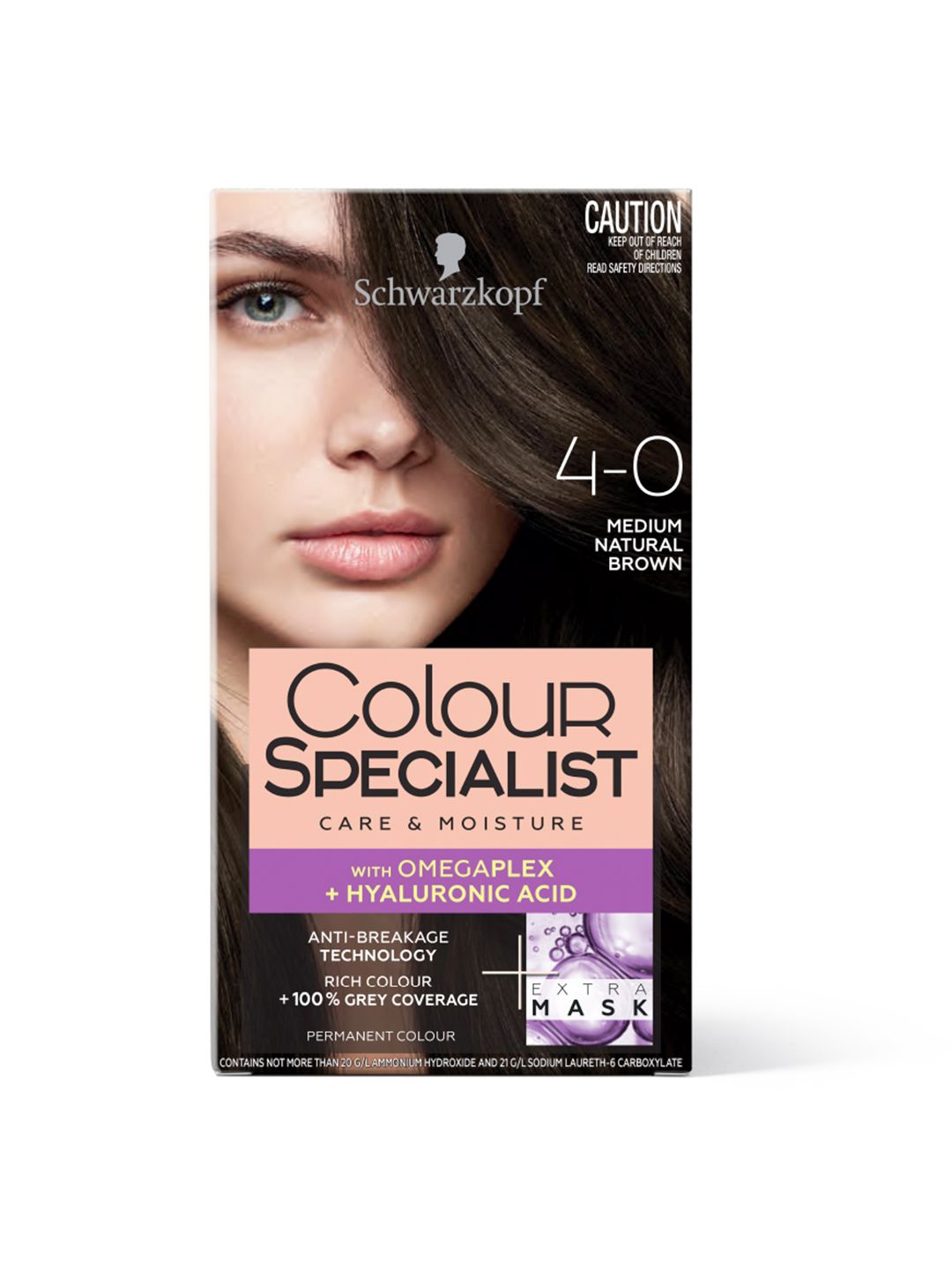 Schwarzkopf Colour Specialist Permanent Hair Colour 165ml - Medium Natural Brown 4.0-picture-13