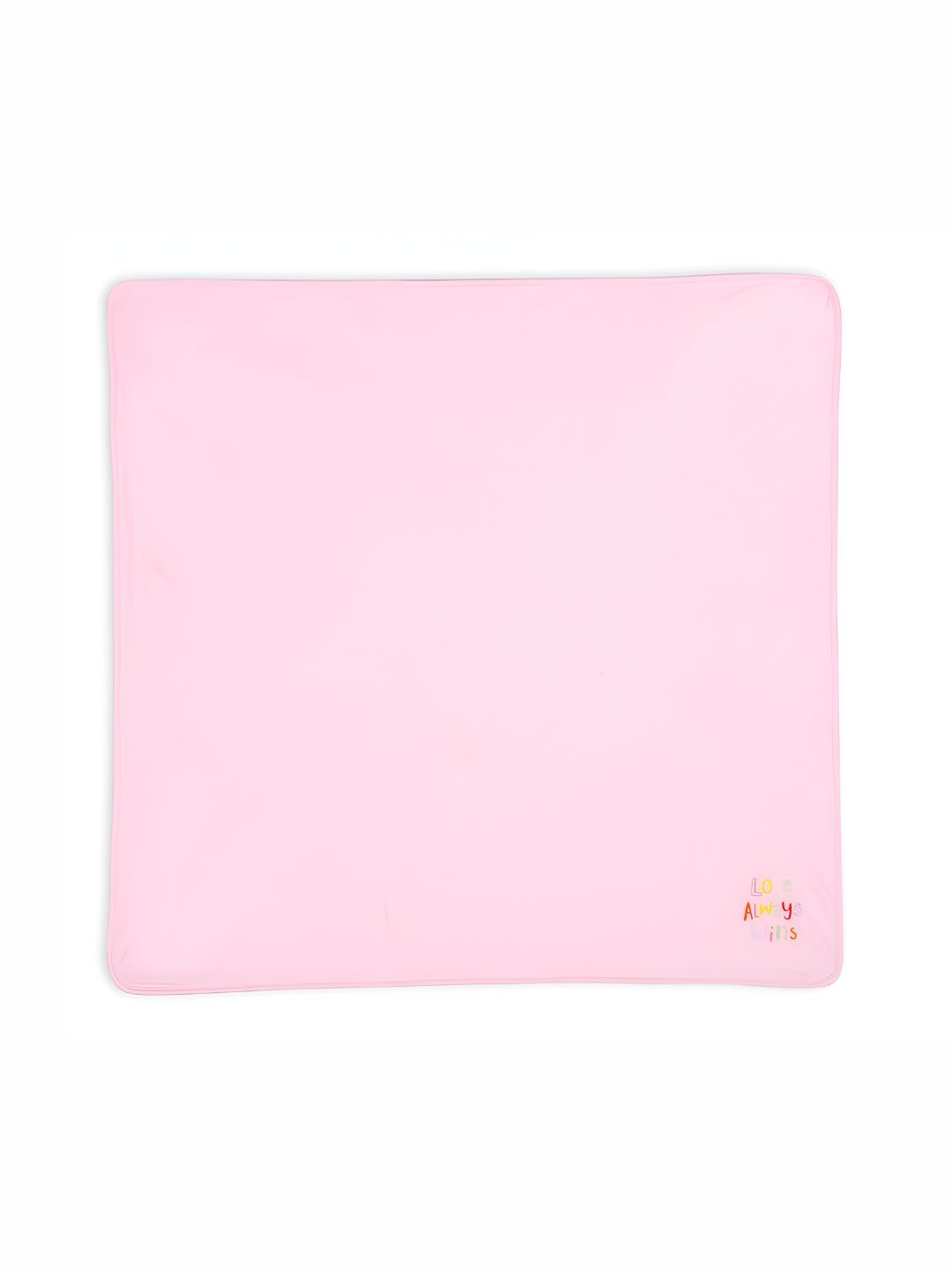 ONE SKY Pink & Yellow 200 GSM Cotton Single Bed Blanket-picture-46