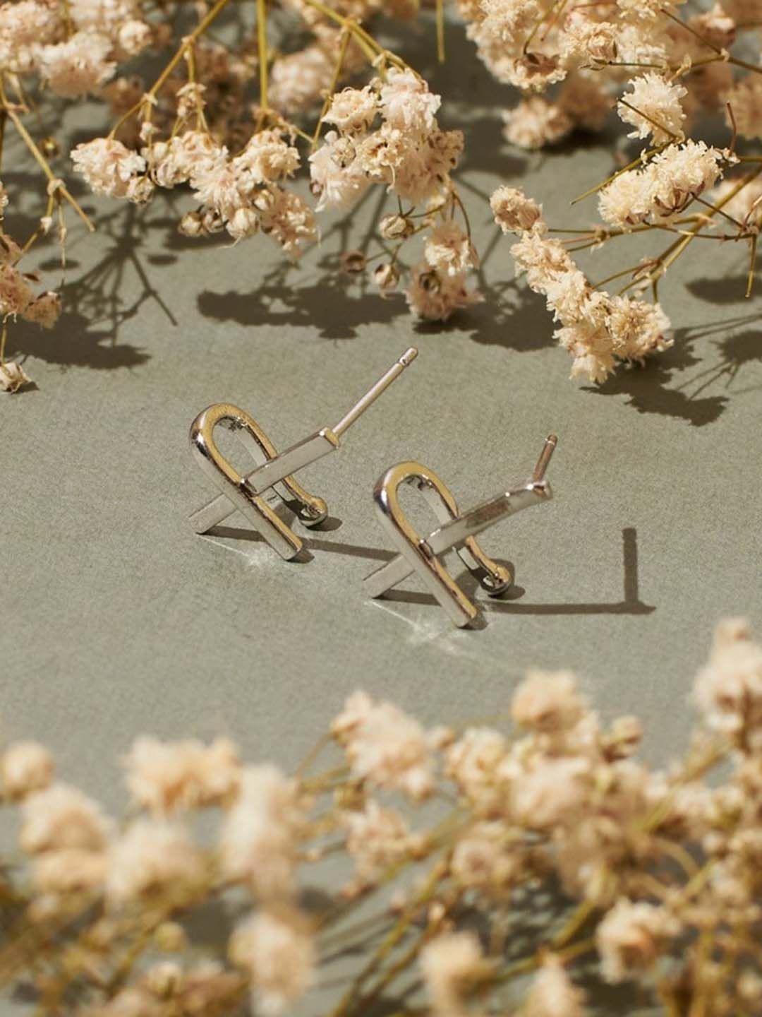 SALTY Stainless Steel Contemporary Studs Earrings-picture-25