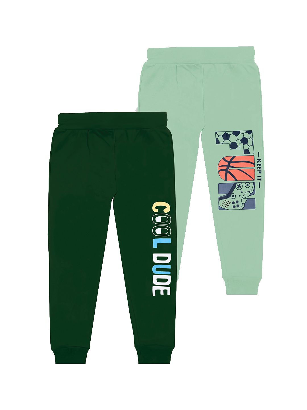 BAESD Boys Pack Of 2 Printed Mid Rise Joggers-picture-10