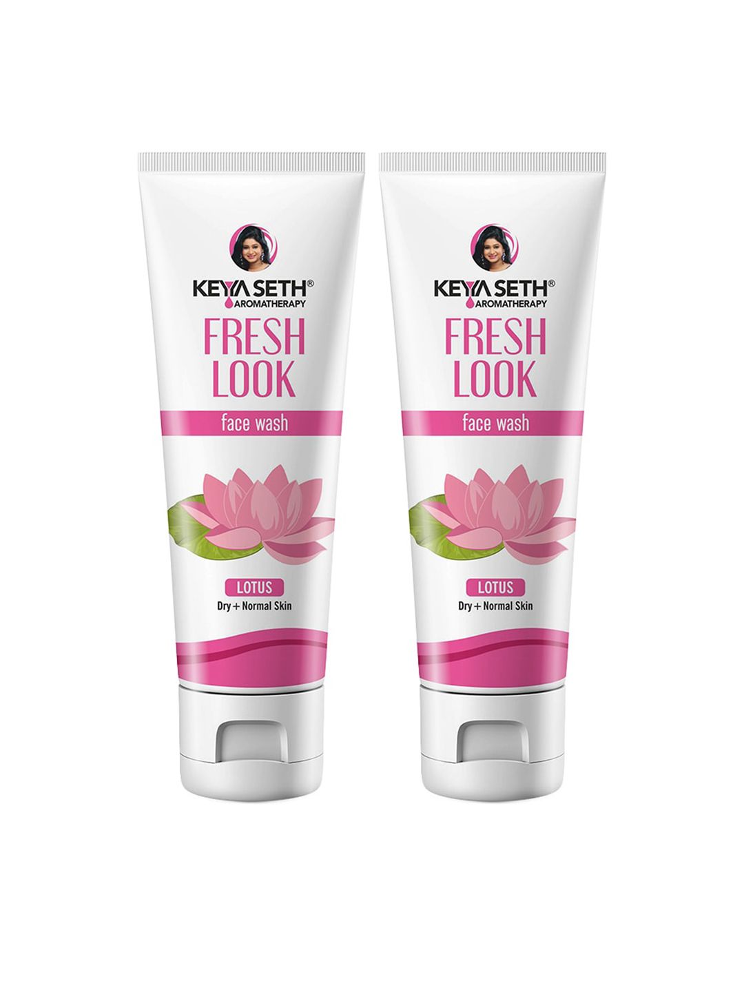 KEYA SETH Set Of 2 Fresh Look Lotus Face Wash - 100 ml Each-image-14