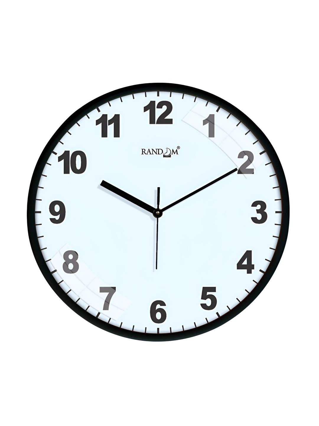 RANDOM Blue & Black Round Contemporary Wall Clock-picture-7