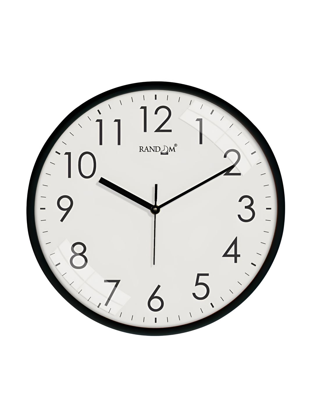 RANDOM White & Black Contemporary Analogue Wall Clock-picture-27