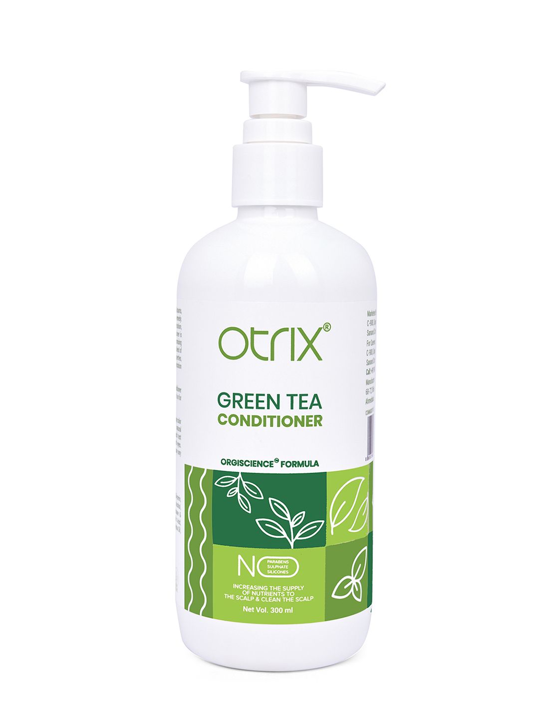 Otrix Organic Green Tea Conditioner with Tea Tree - 300 ml-image-9