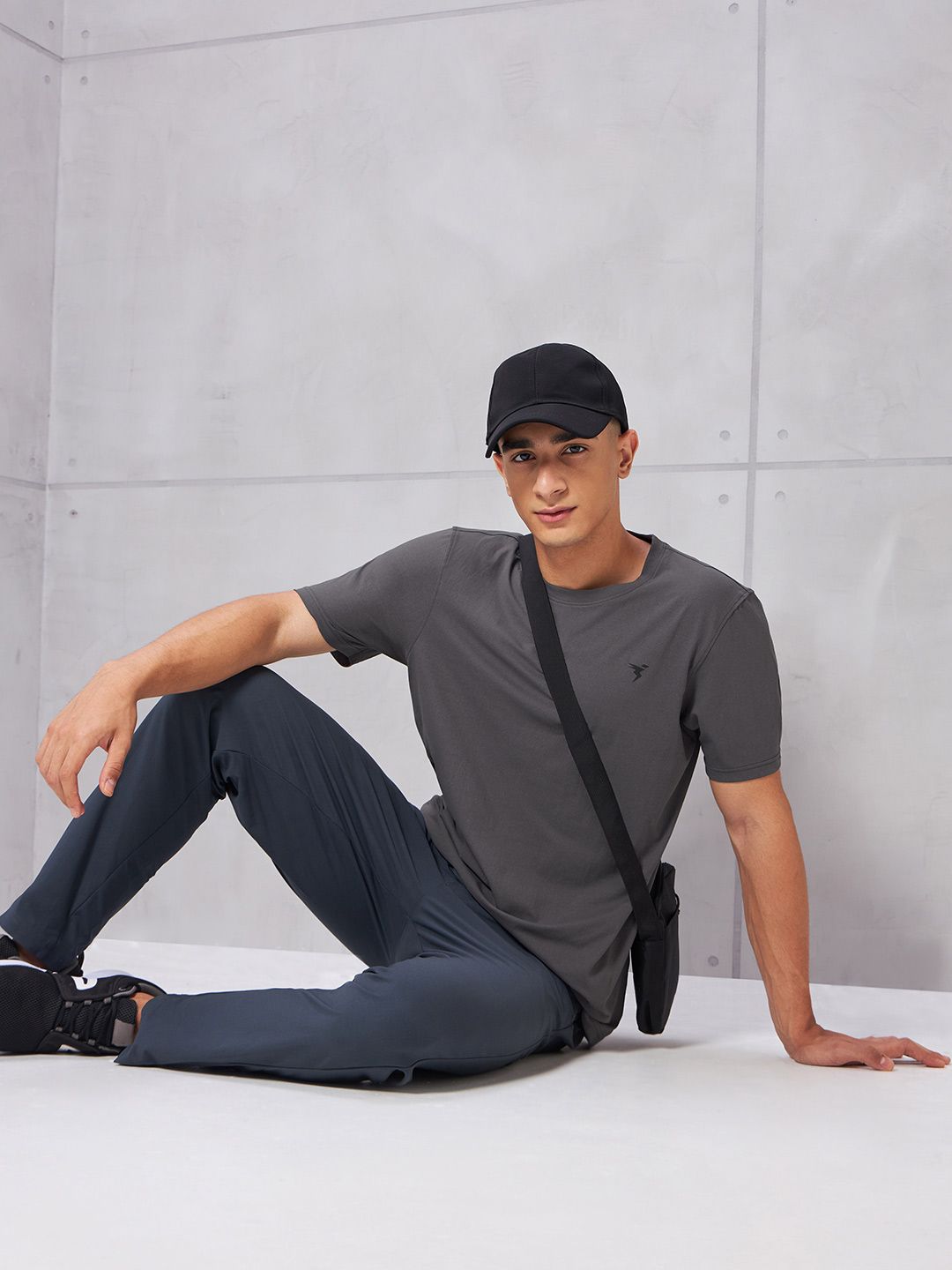 Technosport Cotflex Round Neck Short Sleeves Rapid-Dry Slim Fit T-shirt-picture-12