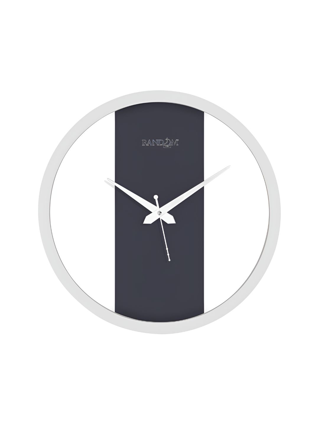 RANDOM White & Black Analogue Contemporary Wall Clock-picture-22