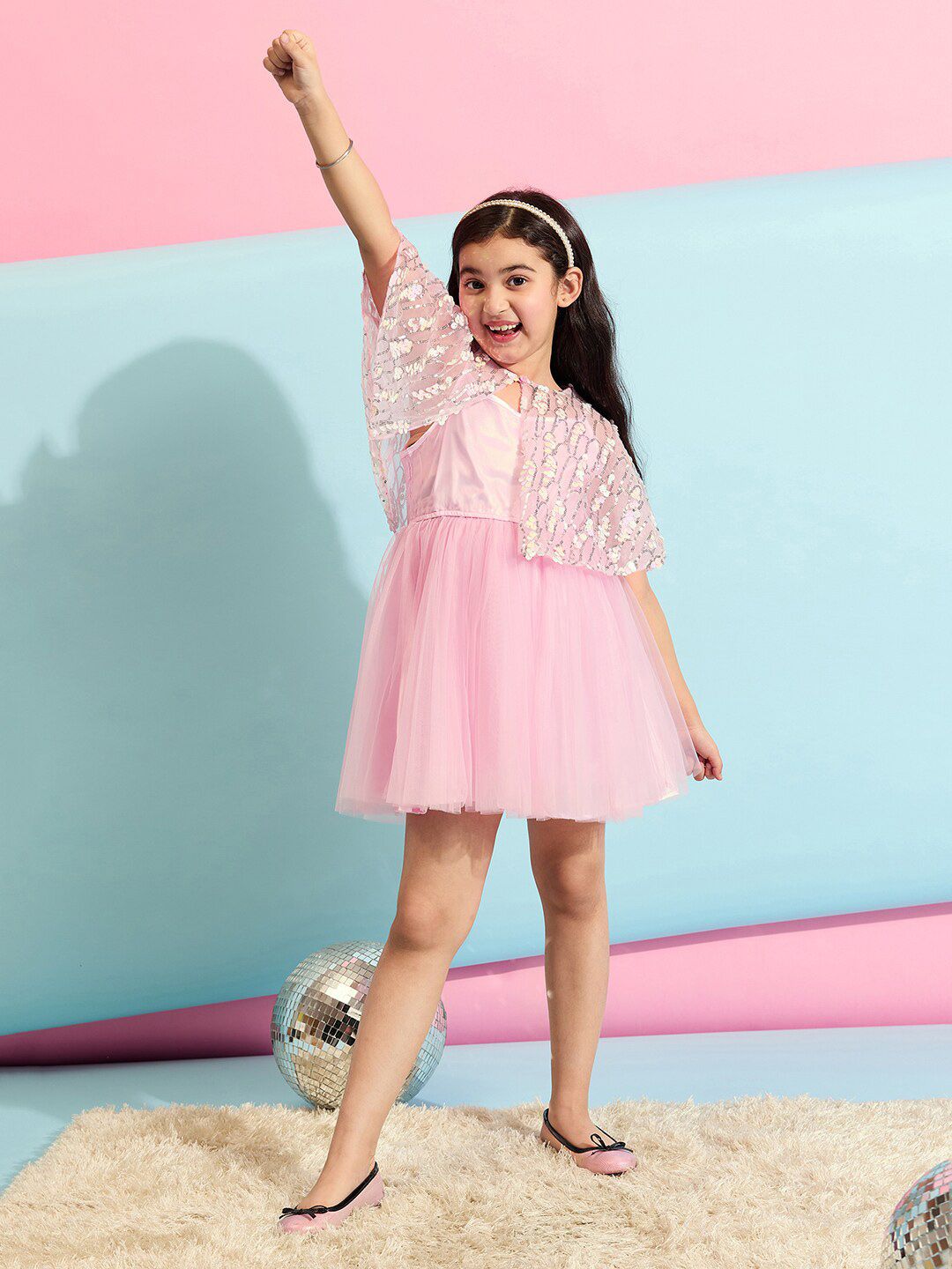 stylobug Stylo Bug Girls Embellished Fit & Flare Dress-picture-20