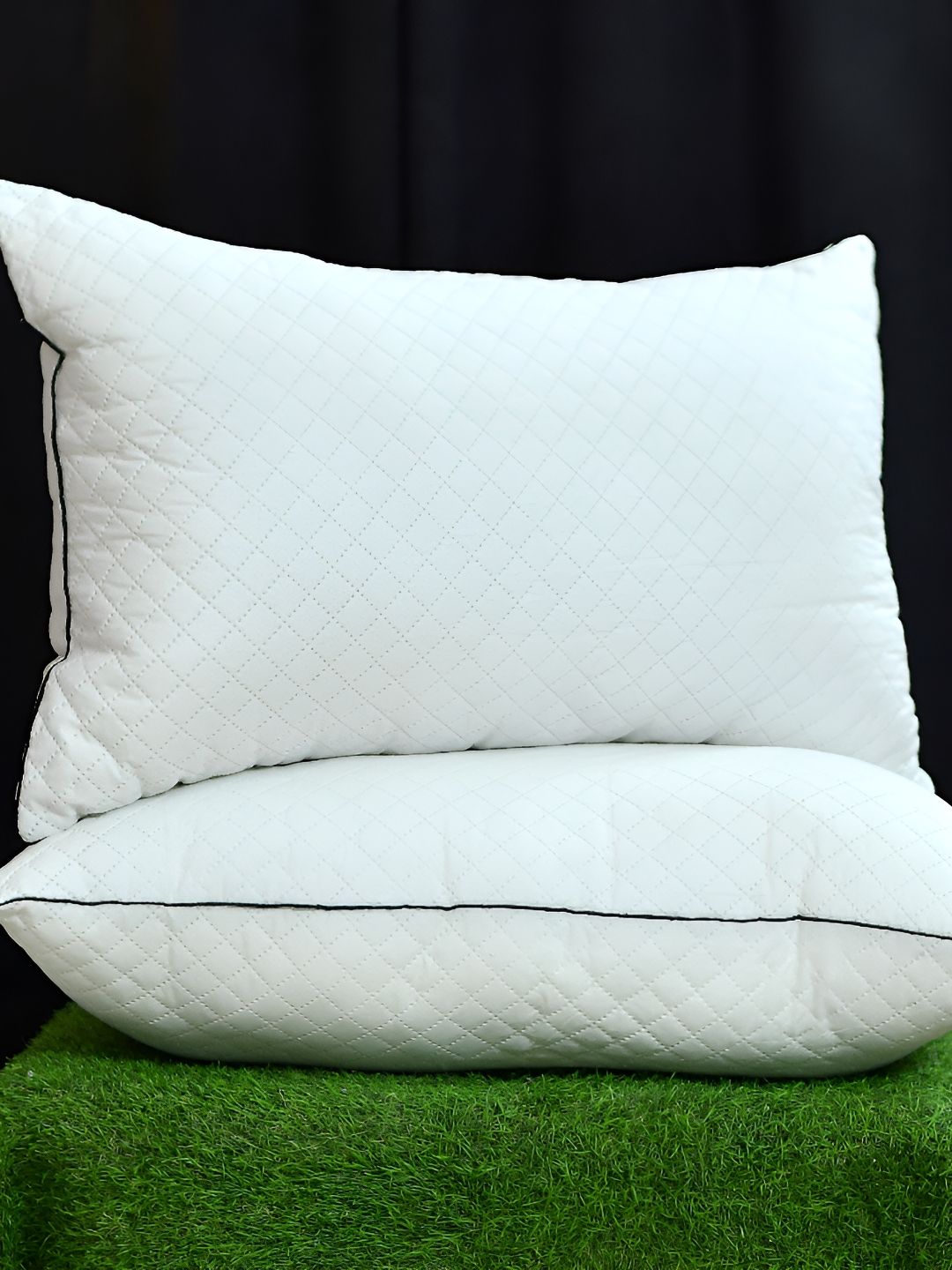 UrbanArts White Fibre Filled Breathable Sleep Pillow-image-5
