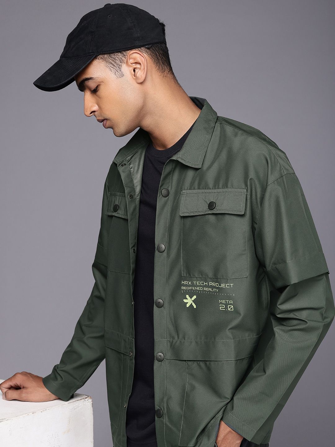 HRX by Hrithik Roshan Rapid-Dry NATURETHERAPY Outdoor Sporty Jacket-picture-27