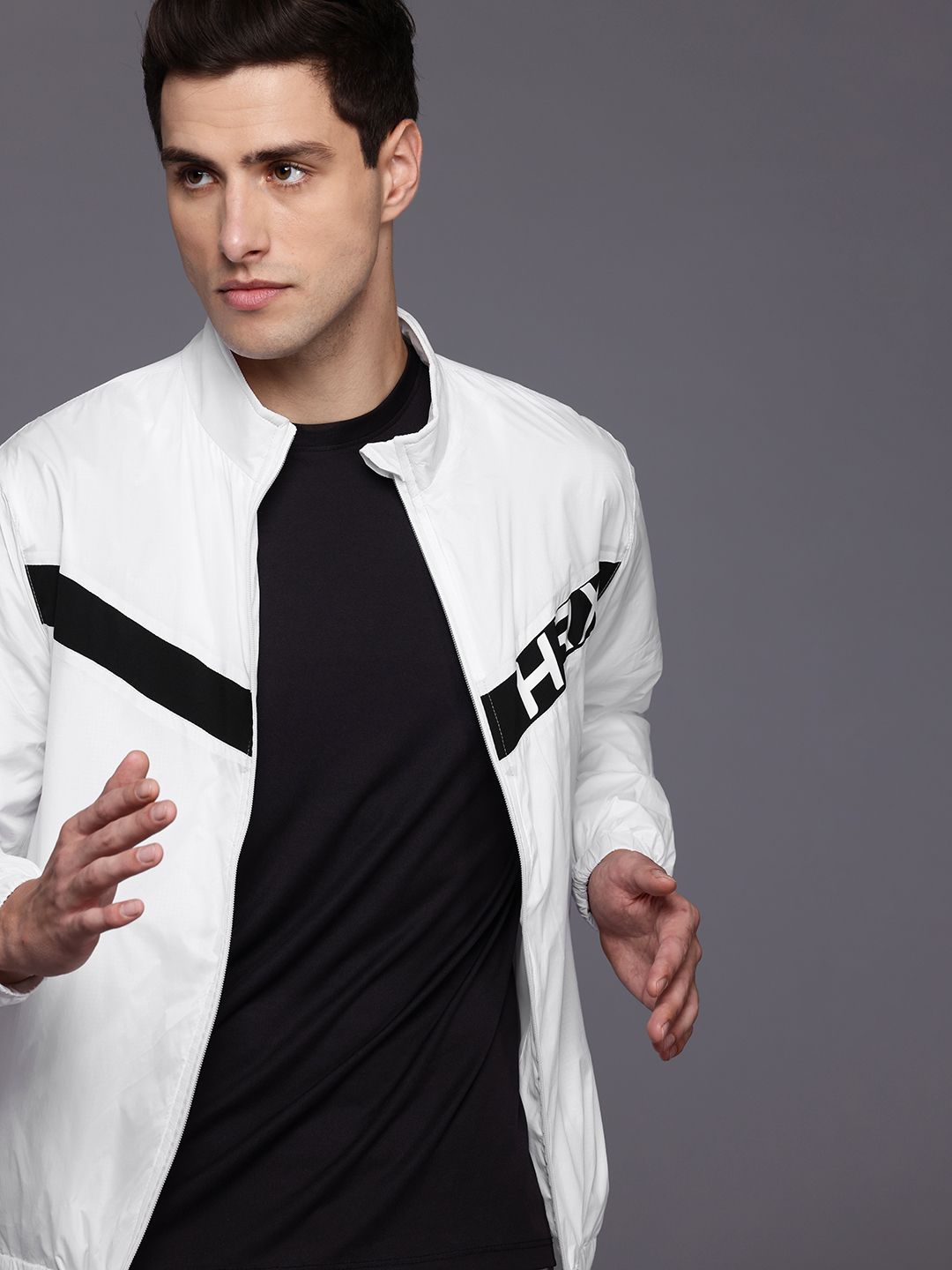 HRX by Hrithik Roshan Men Striped Running Sporty Jacket-picture-42