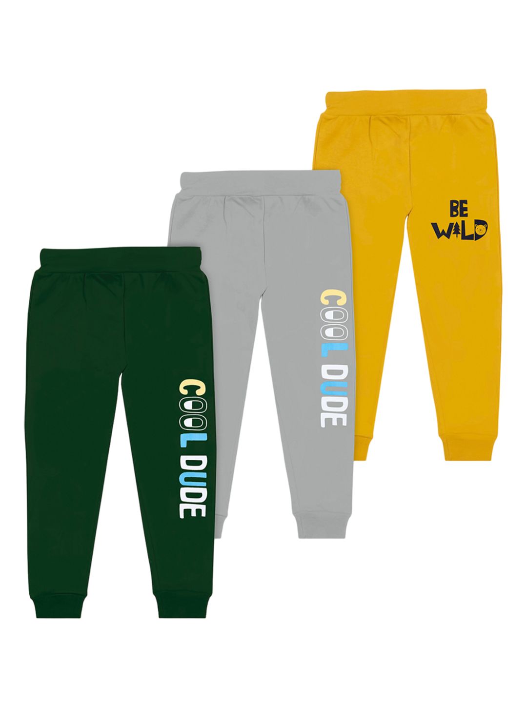 BAESD Boys Pack Of 3 Printed Joggers-image-46