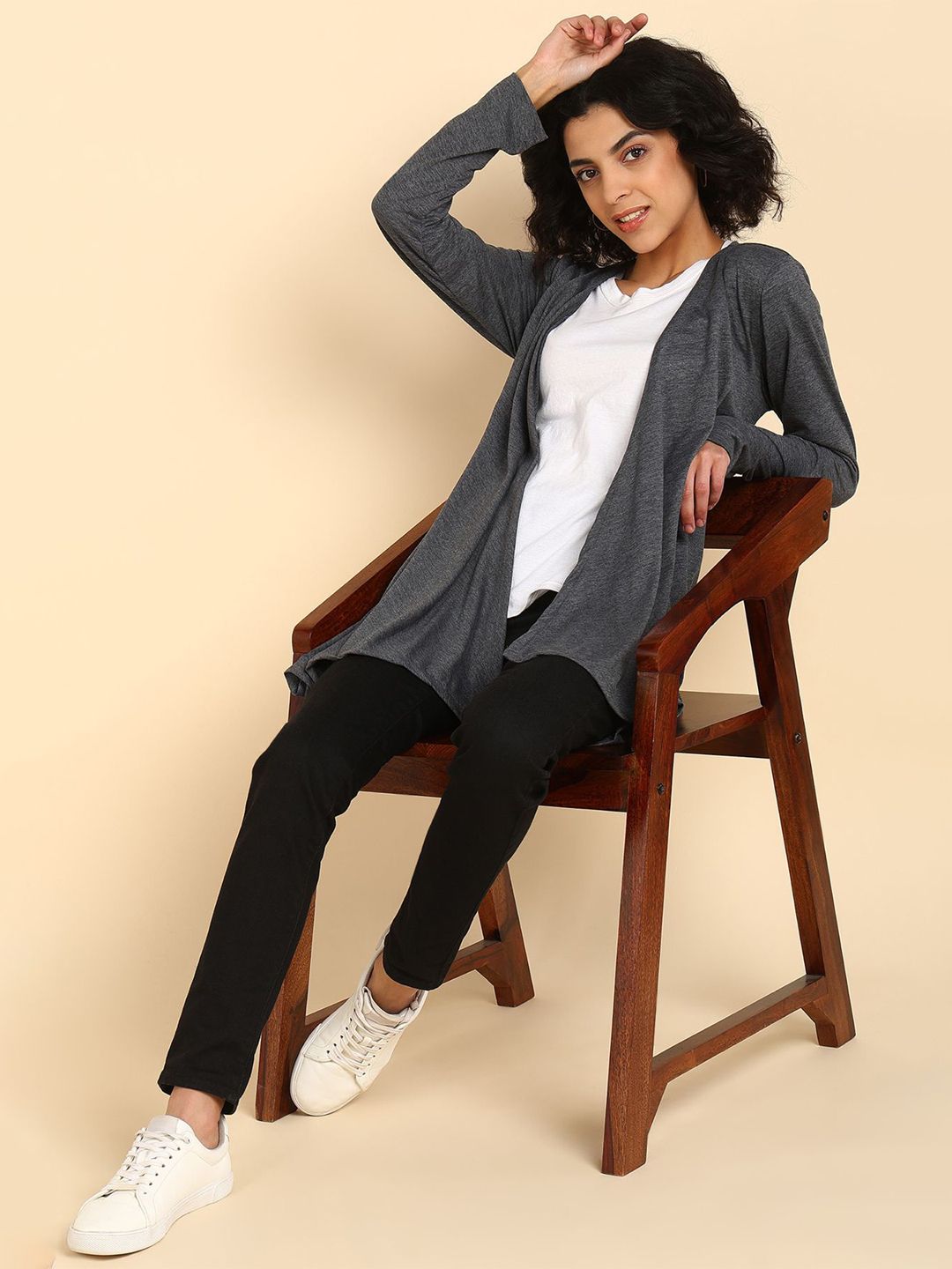 House Of Zelena Maternity Tie-Up Shrug-image-28