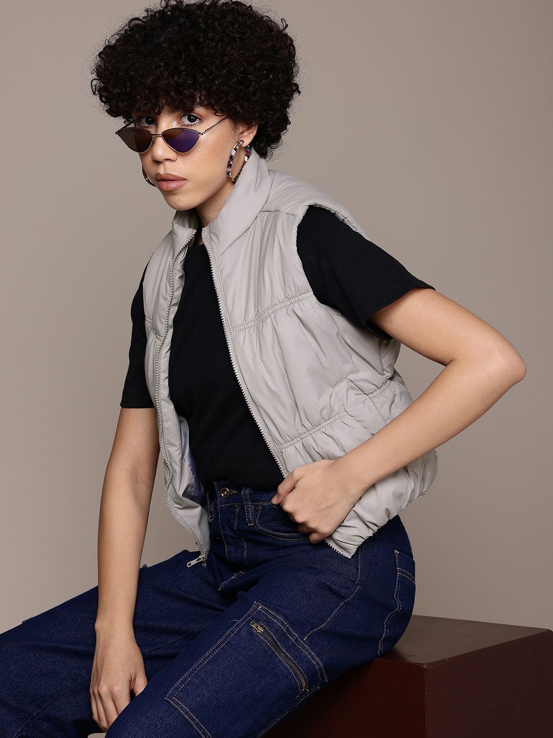 Roadster The Lifestyle Co. Gilet Padded Jacket-picture-33