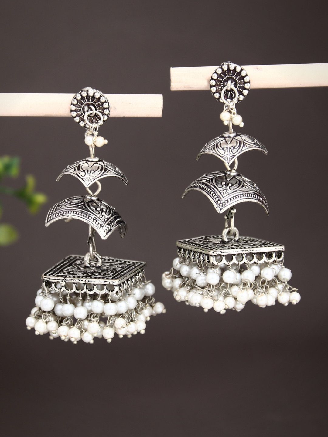 Anvik Contemporary Drop Earrings-picture-17