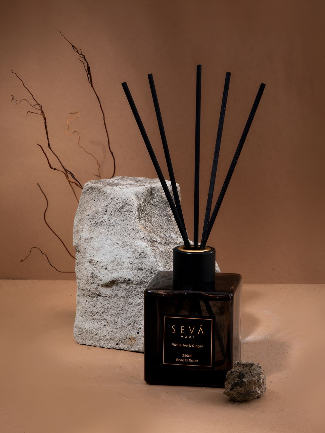 Seva Home Transparent  Reed Aroma Oil Diffuser- 250ml-image-4