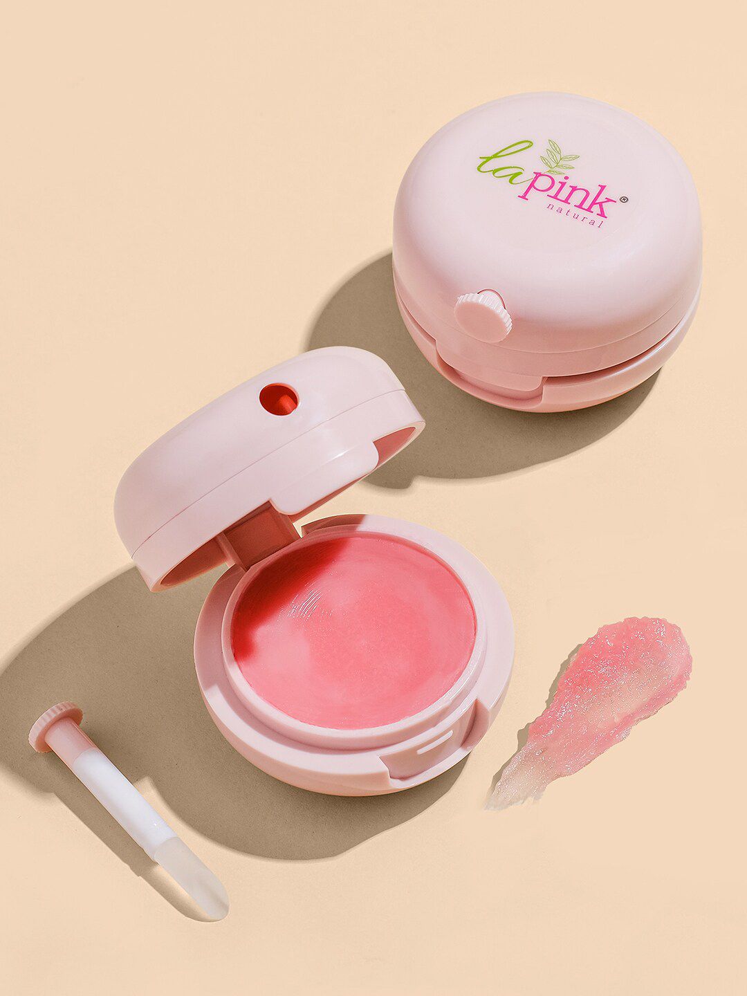 La Pink Strawberry Natural Tinted Hydrating Lip Balm with Kokum Butter for Dry Lips - 15 g-picture-42