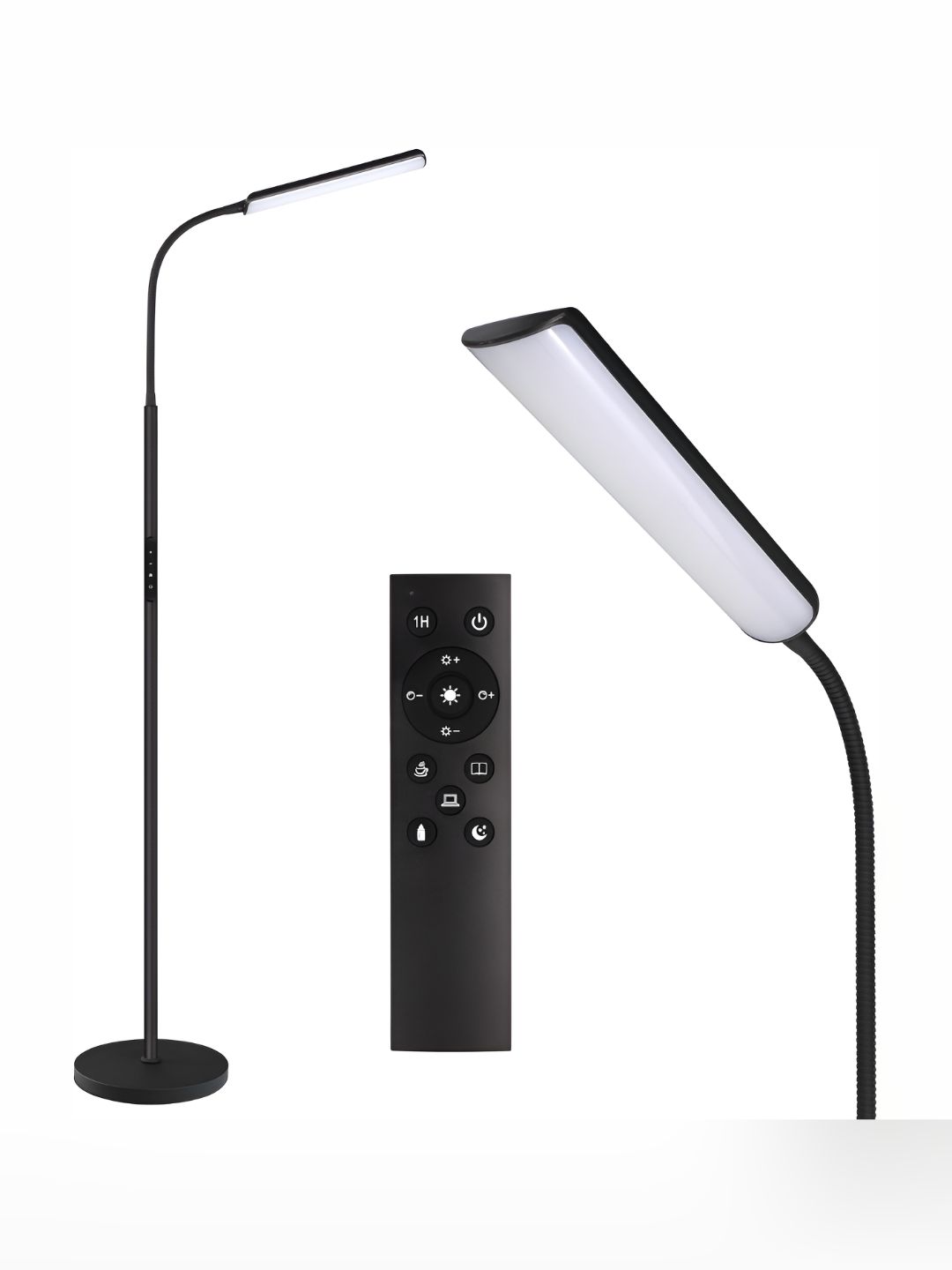 THE ARTMENT Black & White Fluid LED Floor Lamp-image-30
