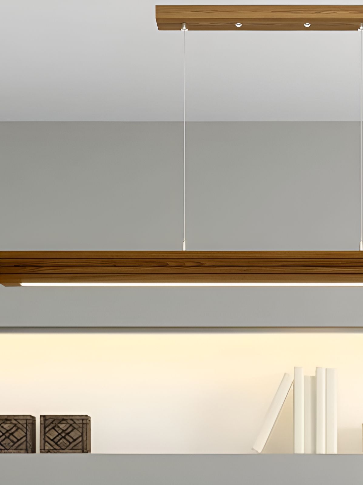 Artica Brown Contemporary Ceiling Lamp
