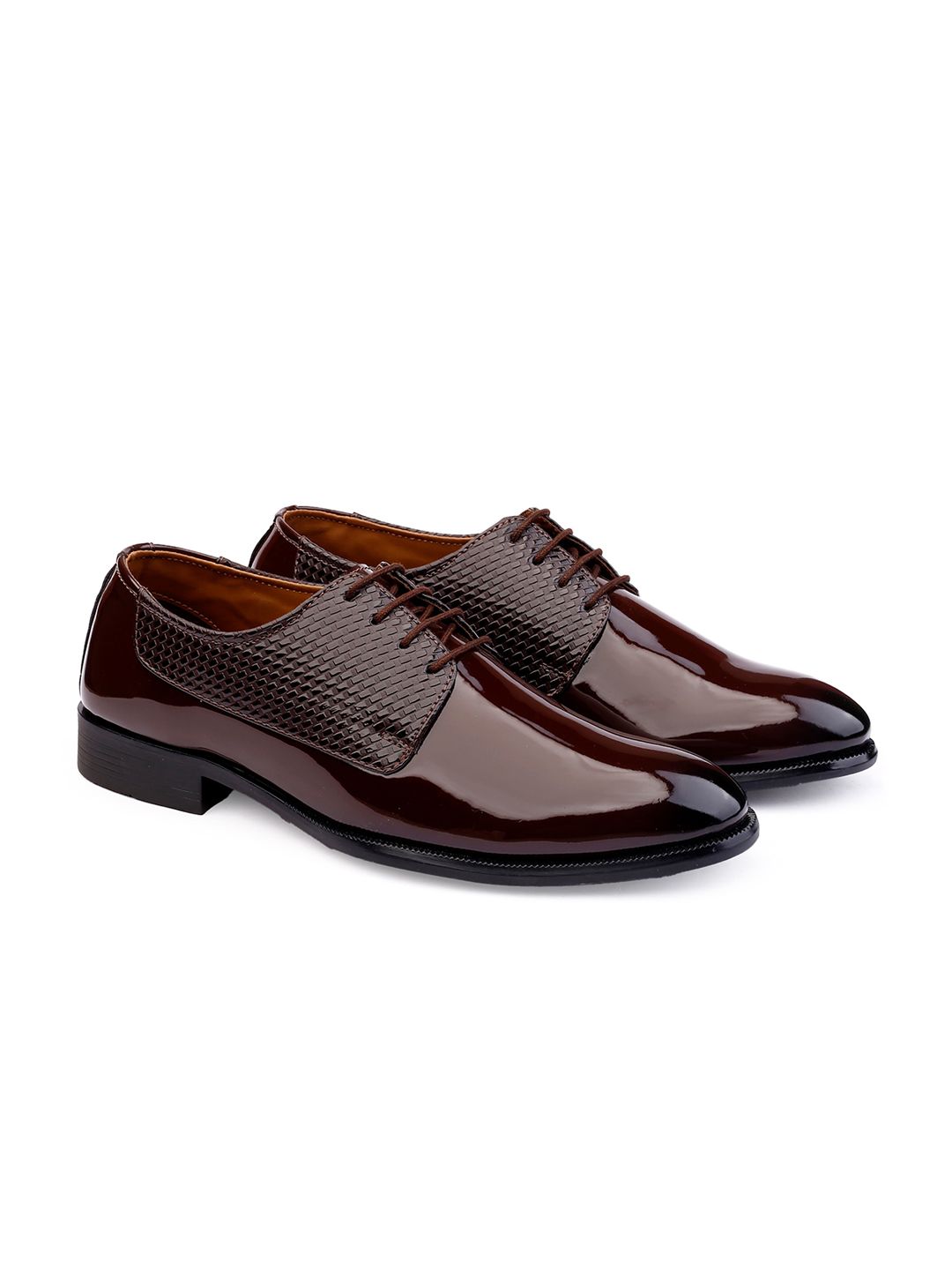 Bxxy Men Textured Formal Party Derbys-picture-36